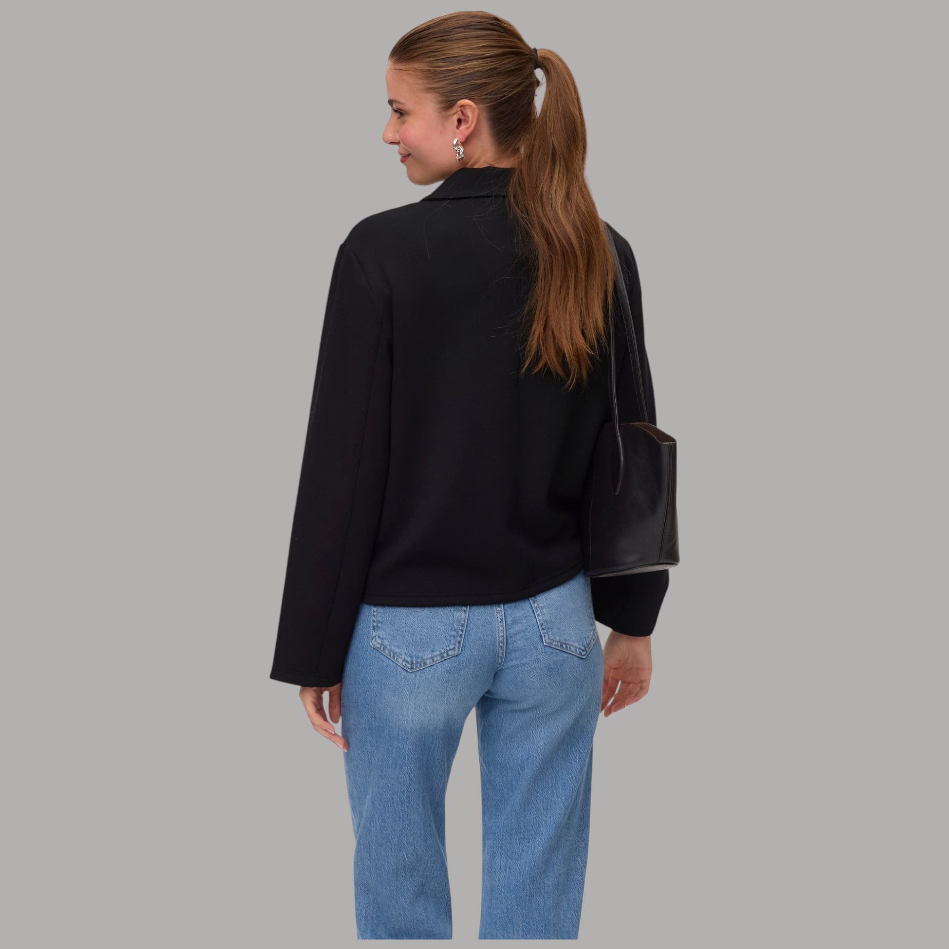 Giacca Vero Moda Bellis con collo paricollo e tasche frontali - 4