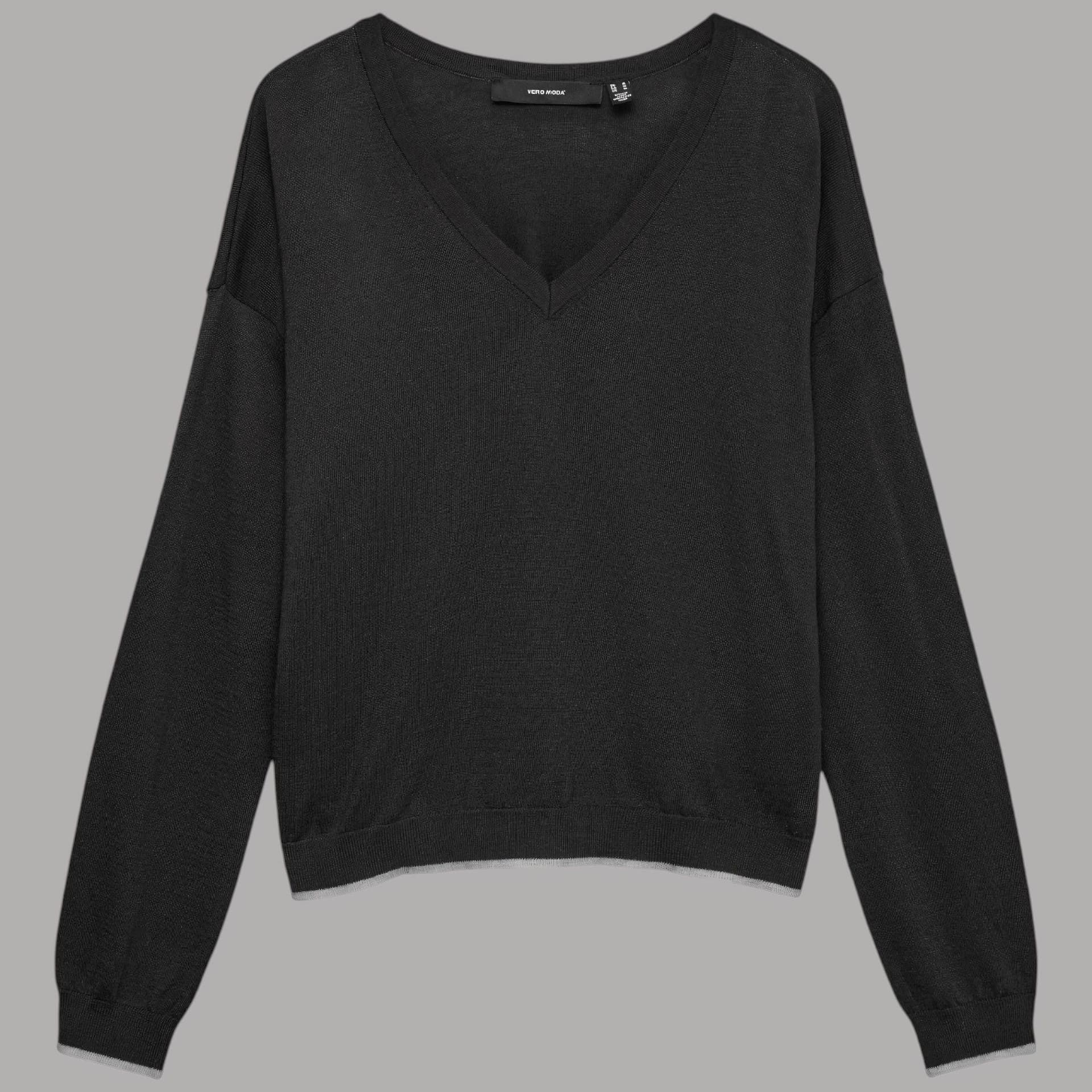 Pullover Vero Moda Bella scollo a V maniche lunghe regular fit - 6