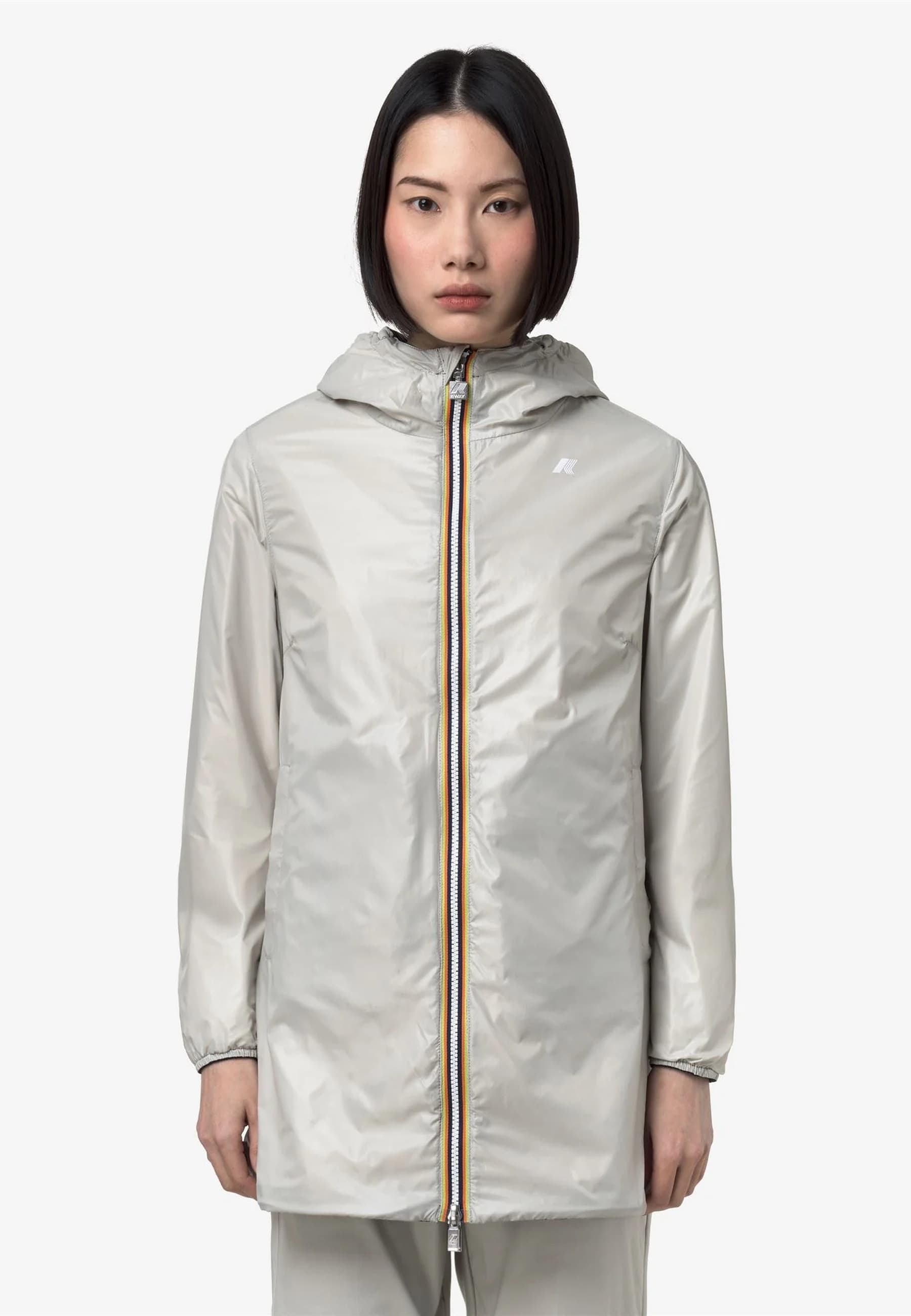 KWAY Giacca Donna  Sophie Plus.2 Double nero beige - 5