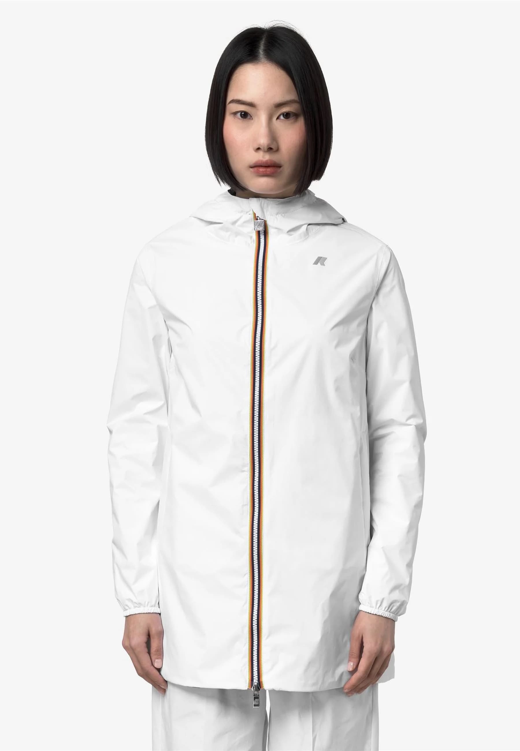 KWAY Giacca Donna  Sophie Plus.2 Double nero bianco - 4
