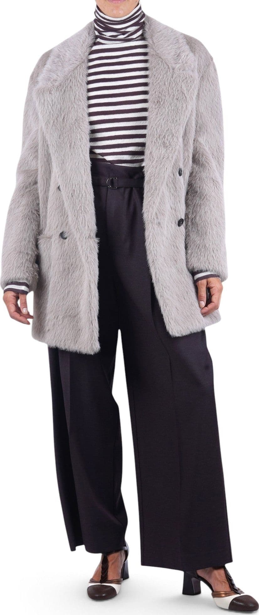 TELA Tela - Cappotto - 480109 - Tortora - 2