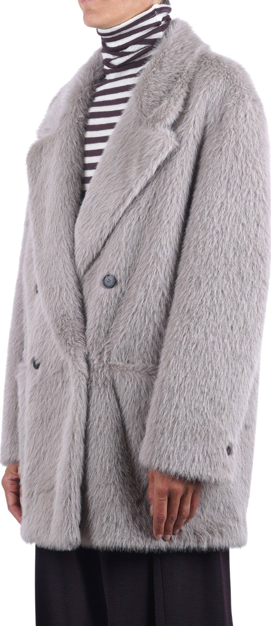 TELA Tela - Cappotto - 480109 - Tortora - 4