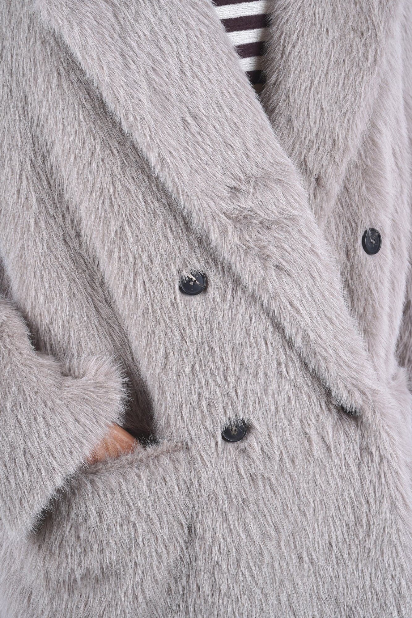 TELA Tela - Cappotto - 480109 - Tortora - 6
