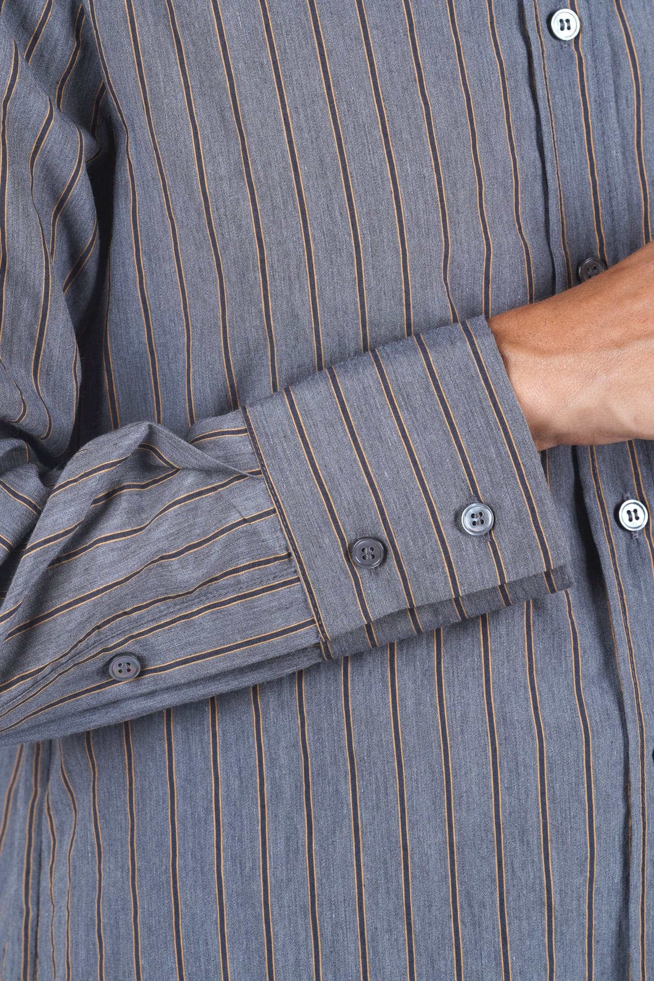 TELA Tela - Camicia - 480111 - Fantasia Grigio - 6