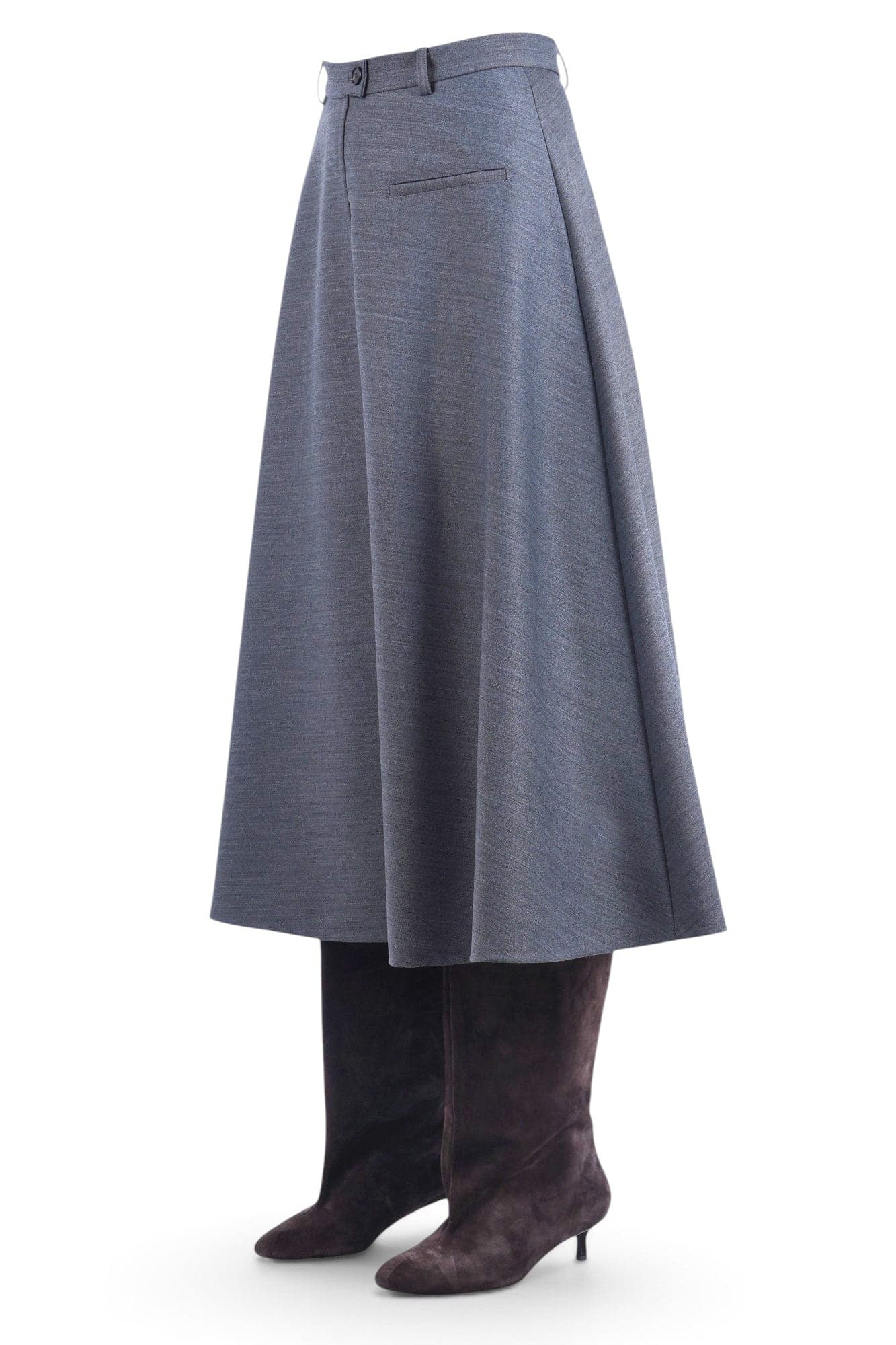 TELA Tela - Gonna - 480119 - Grigio - 4