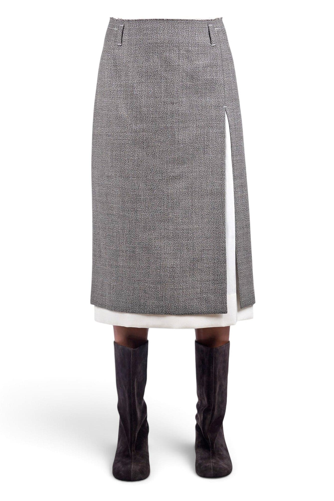TELA Tela - Gonna - 480121 - Taupe - 3