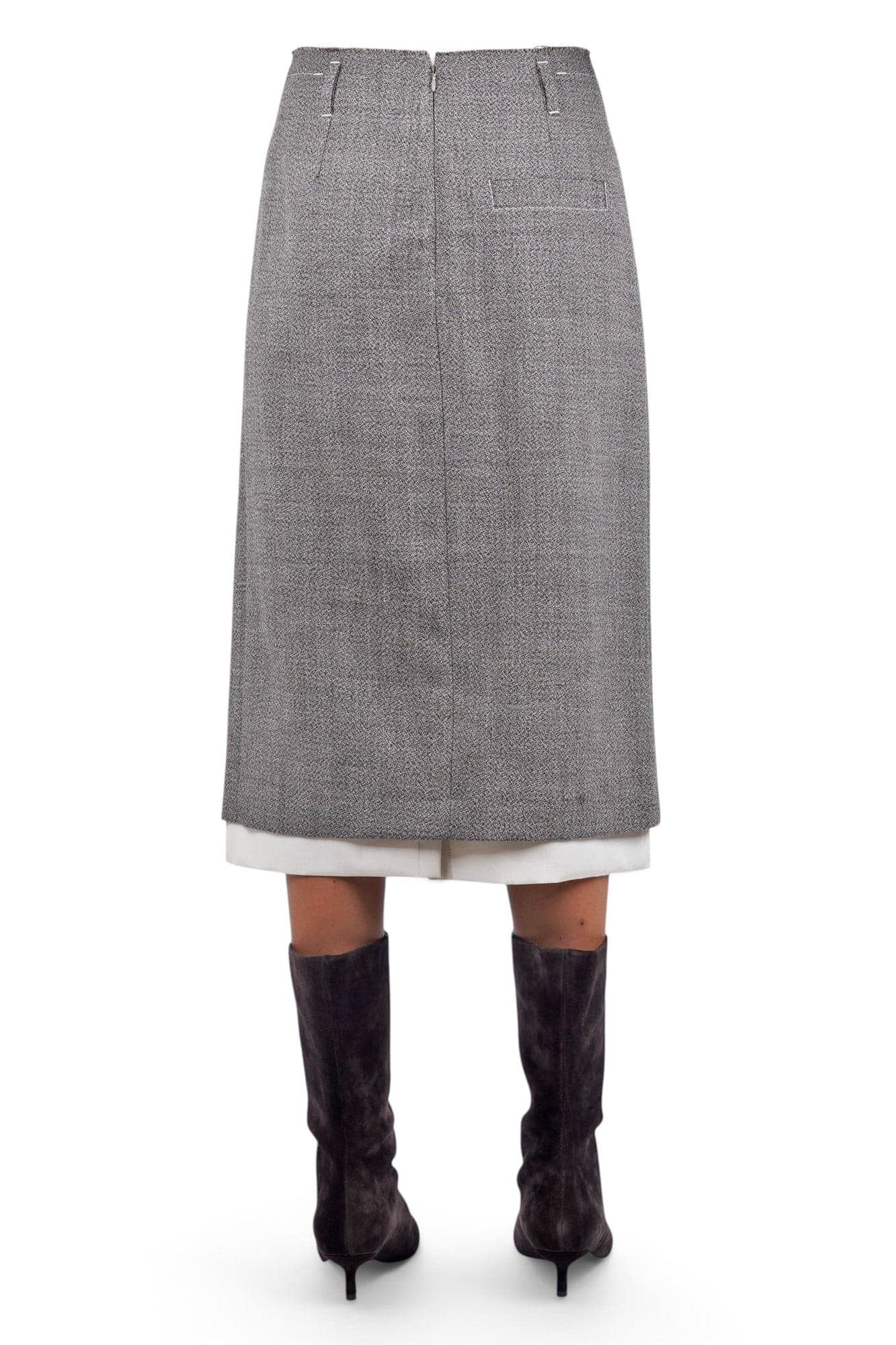 TELA Tela - Gonna - 480121 - Taupe - 5
