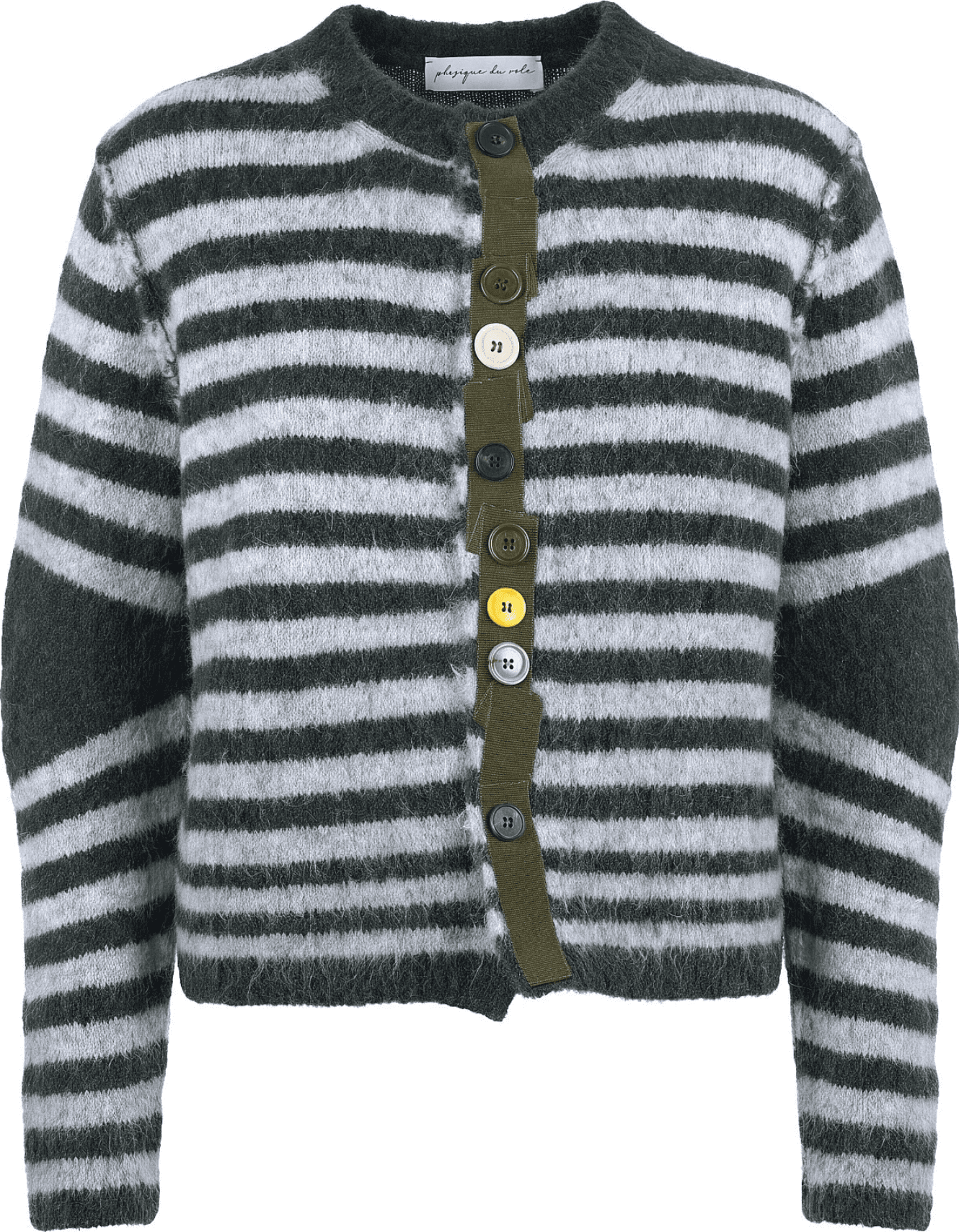 PHISIQUE DU ROLE Phisique Du Role - Cardigan - 480253 - Grigio/Verde - 7