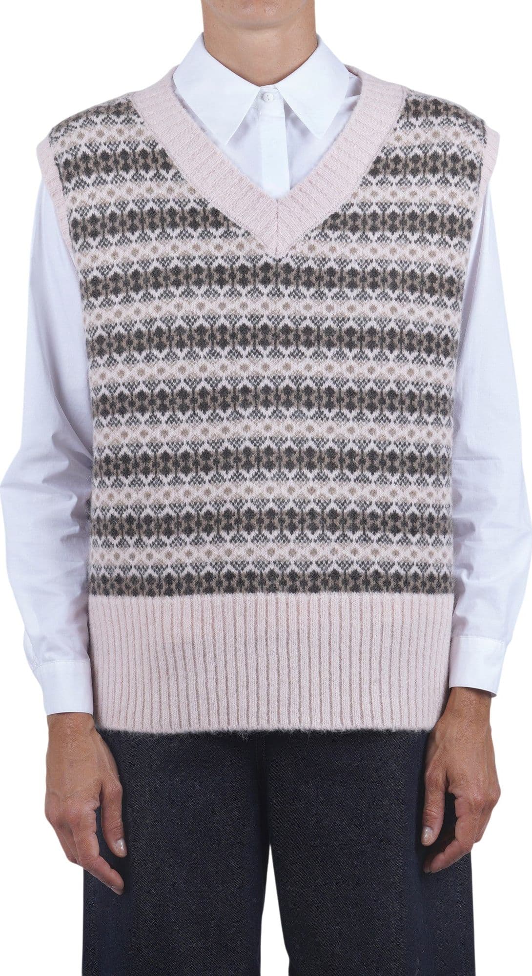 PHISIQUE DU ROLE Phisique Du Role - Gilet - 480254 - Rosa/Tortora - 3