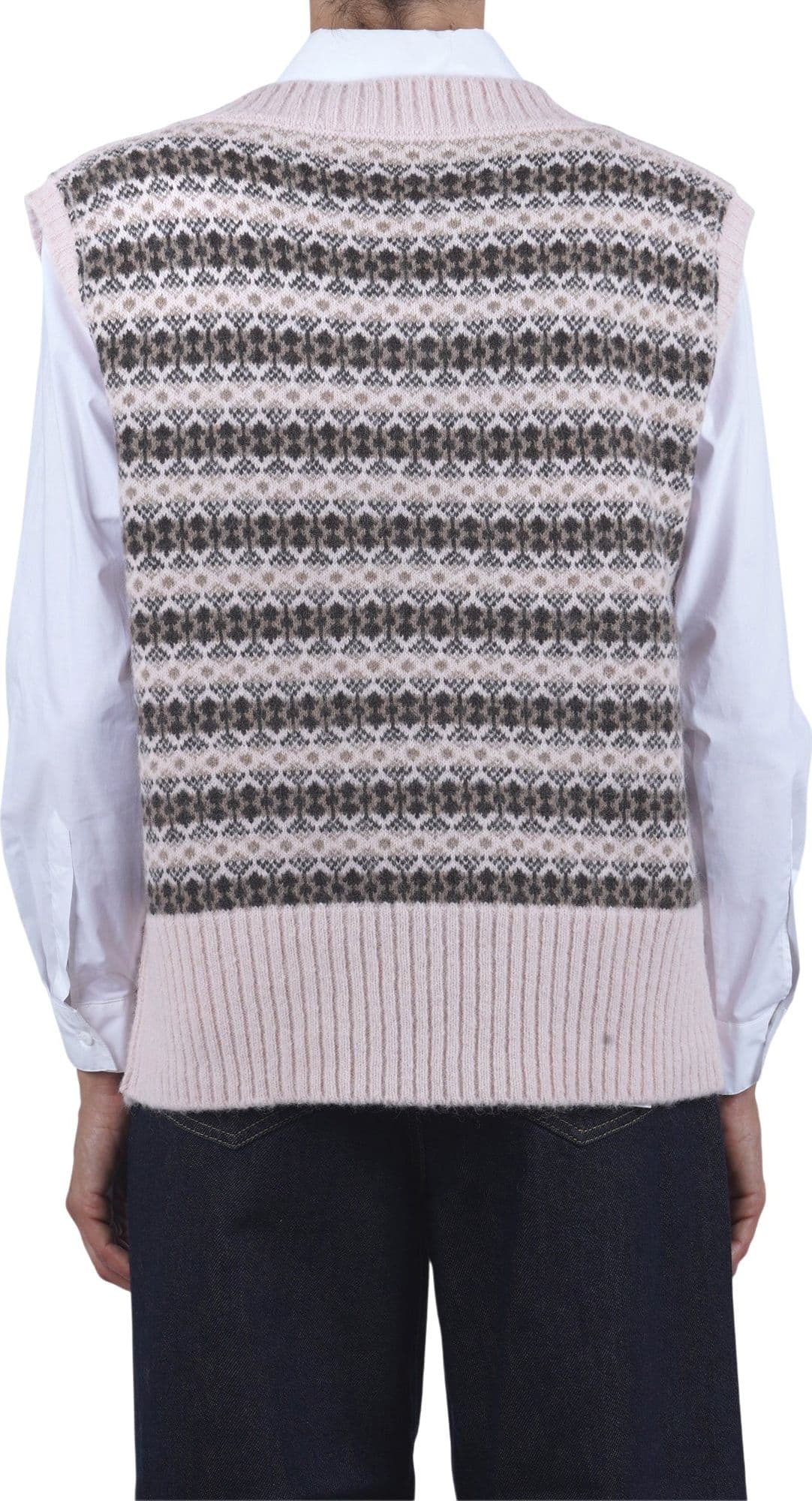 PHISIQUE DU ROLE Phisique Du Role - Gilet - 480254 - Rosa/Tortora - 5