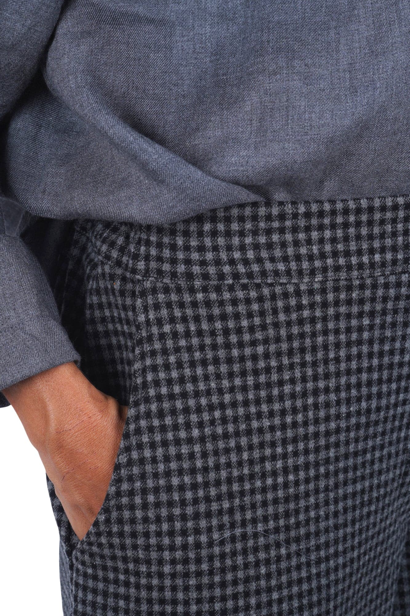 MAMA B Mama B - Pantalone - 480031 - Nero/Grigio - 6