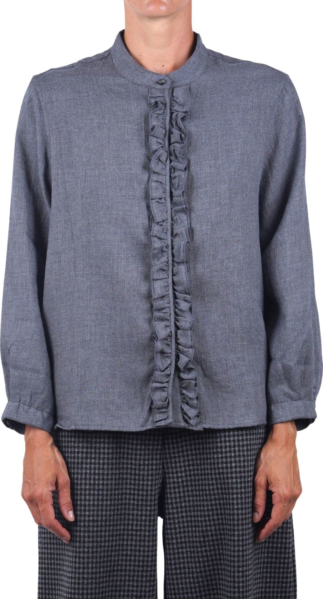 MAMA B Mama B - Camicia - 480037 - Grigio - 3