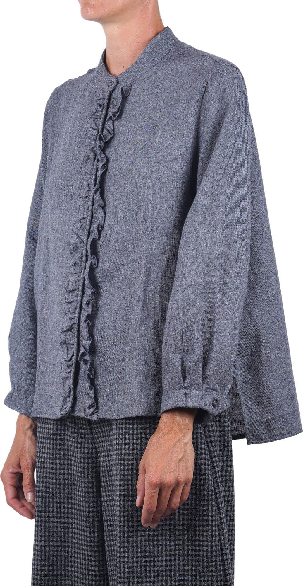 MAMA B Mama B - Camicia - 480037 - Grigio - 4