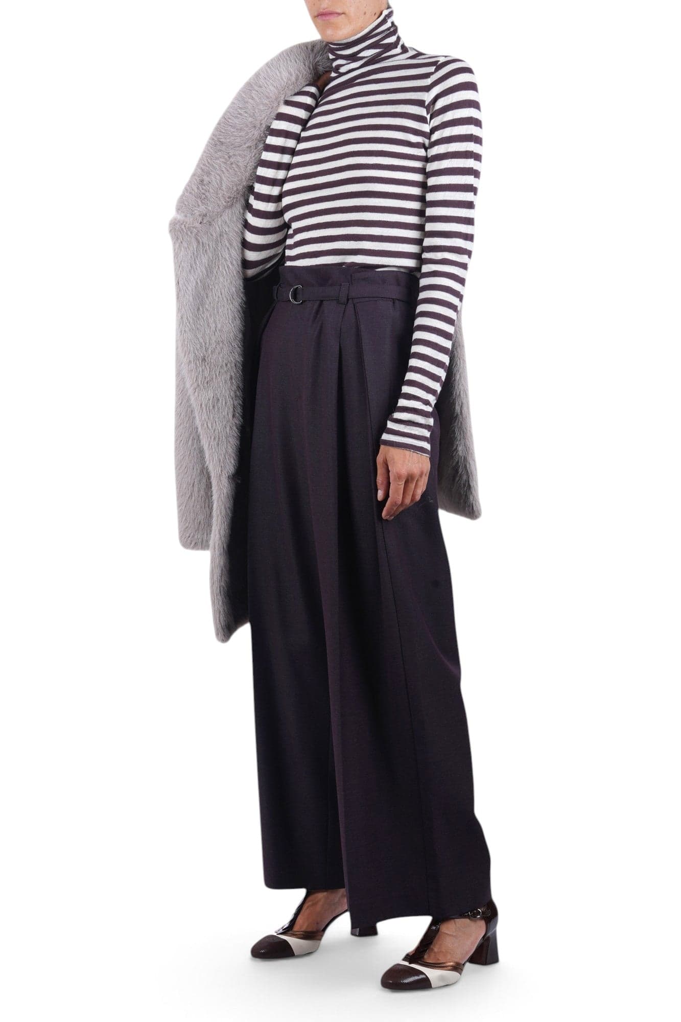 SOLOTRE Solotre - Pantalone - 480491 - Vino - 2