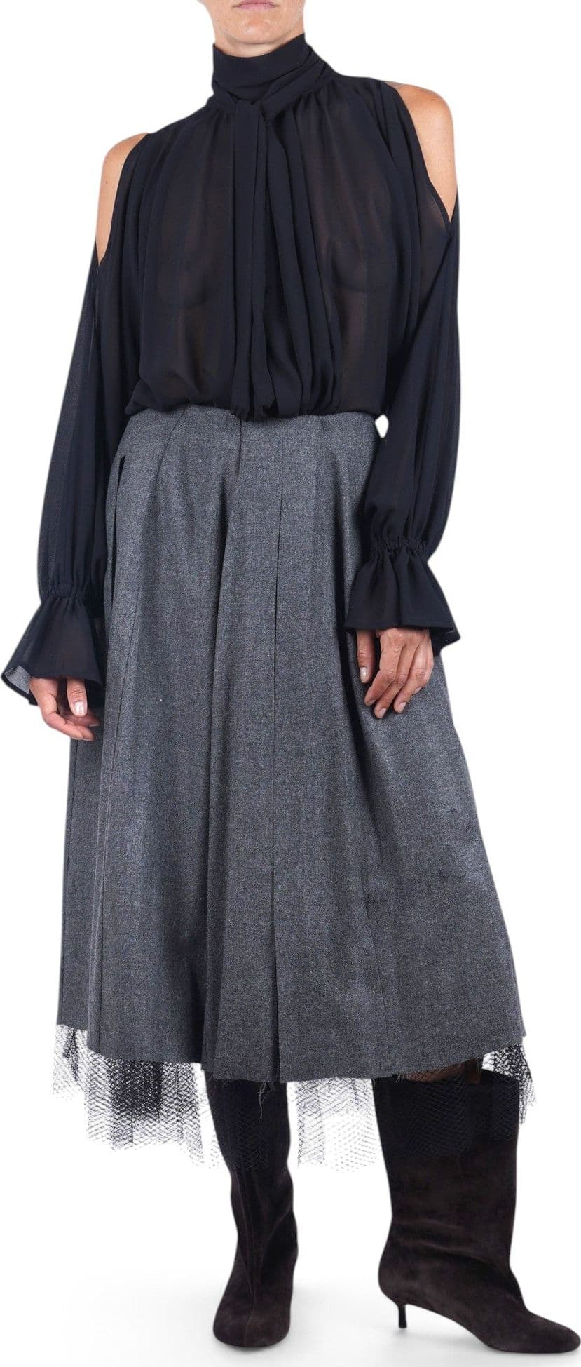 SOLOTRE Solotre - Blusa - 480495 - Nero - 2