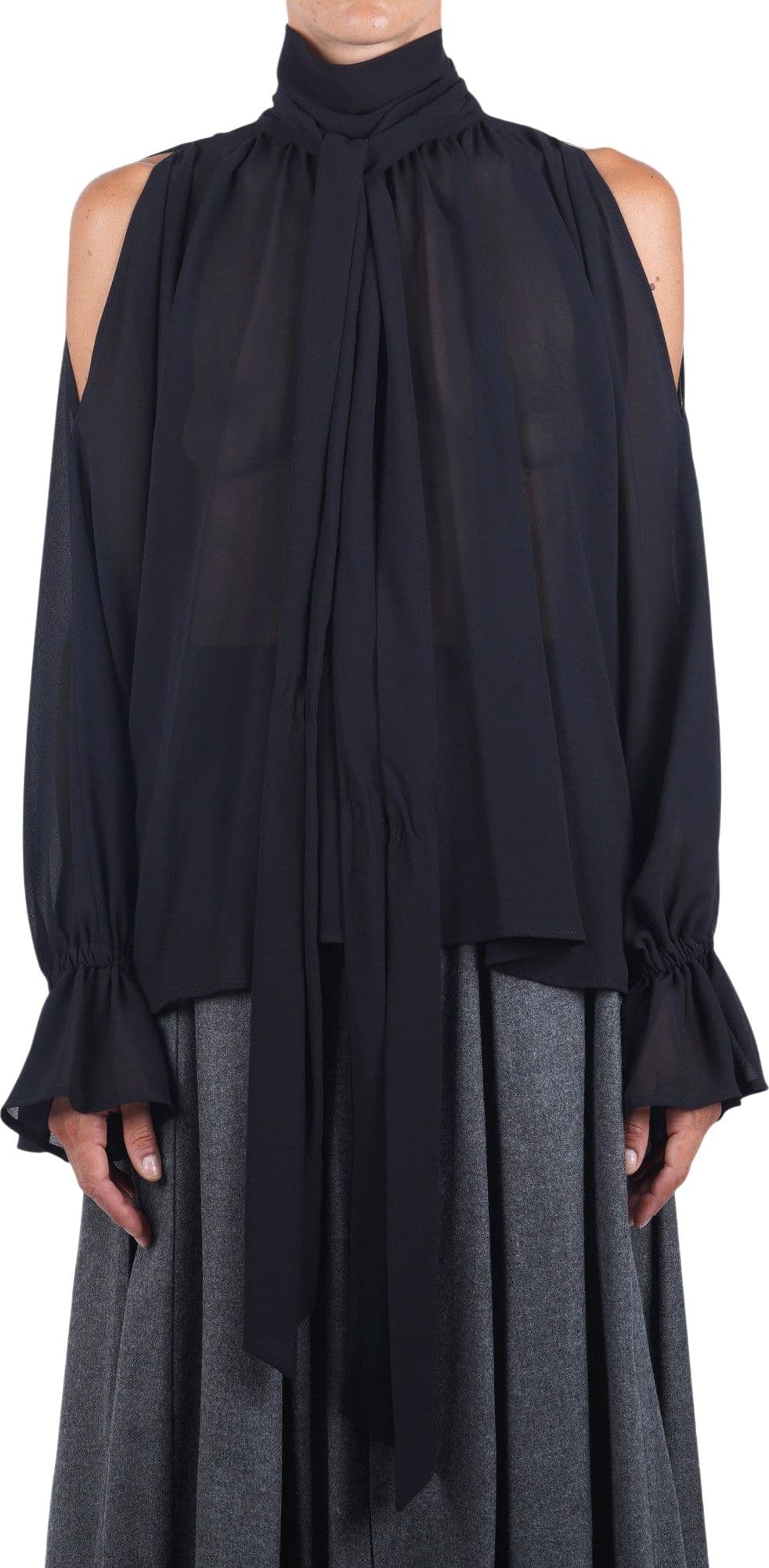 SOLOTRE Solotre - Blusa - 480495 - Nero - 3