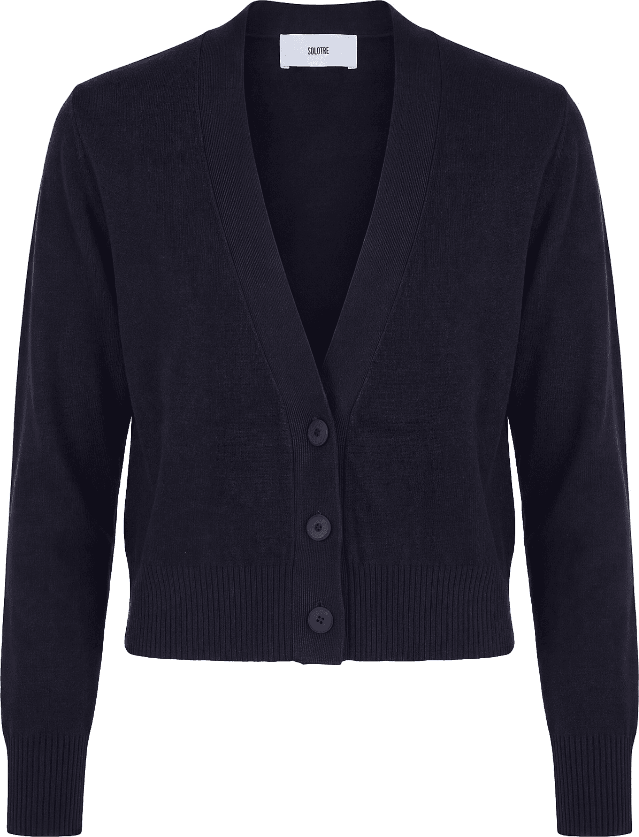 SOLOTRE Solotre - Cardigan - 480500 - Nero