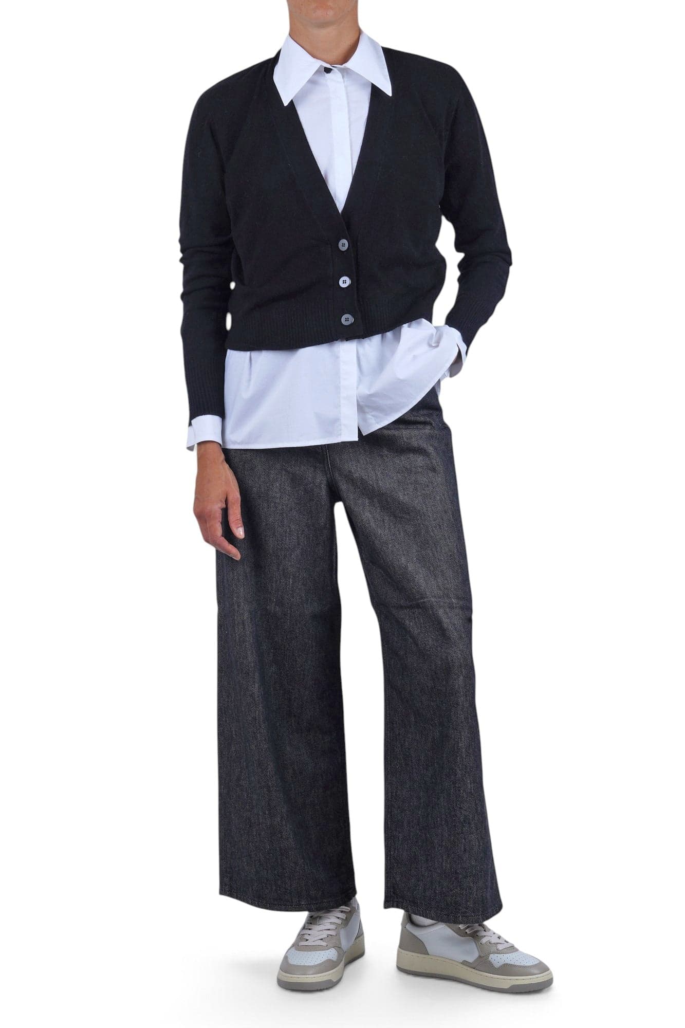 SOLOTRE Solotre - Cardigan - 480500 - Nero - 2