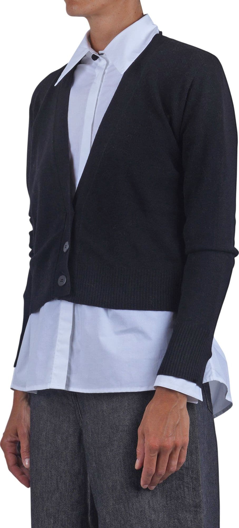 SOLOTRE Solotre - Cardigan - 480500 - Nero - 4