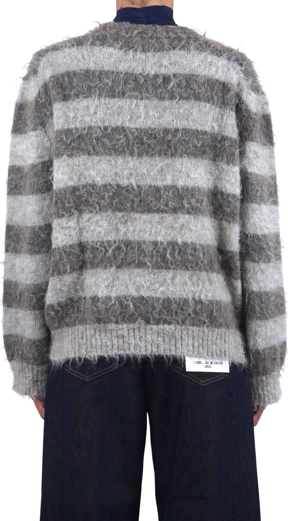 SOLOTRE Solotre - Cardigan - 480509 - Fantasia Tortora - 5