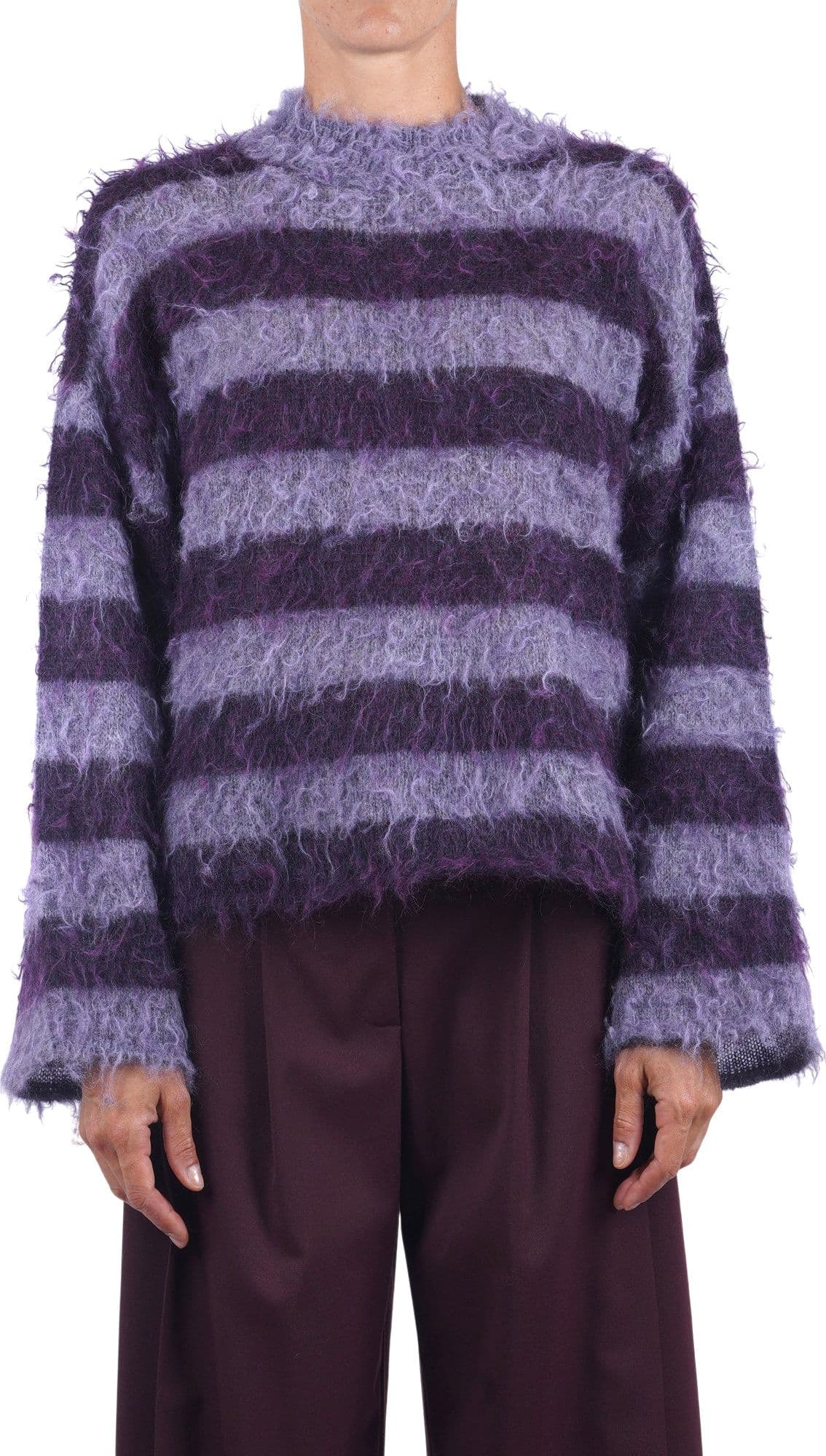 SOLOTRE Solotre - Maglia - 480507 - Fantasia viola - 3