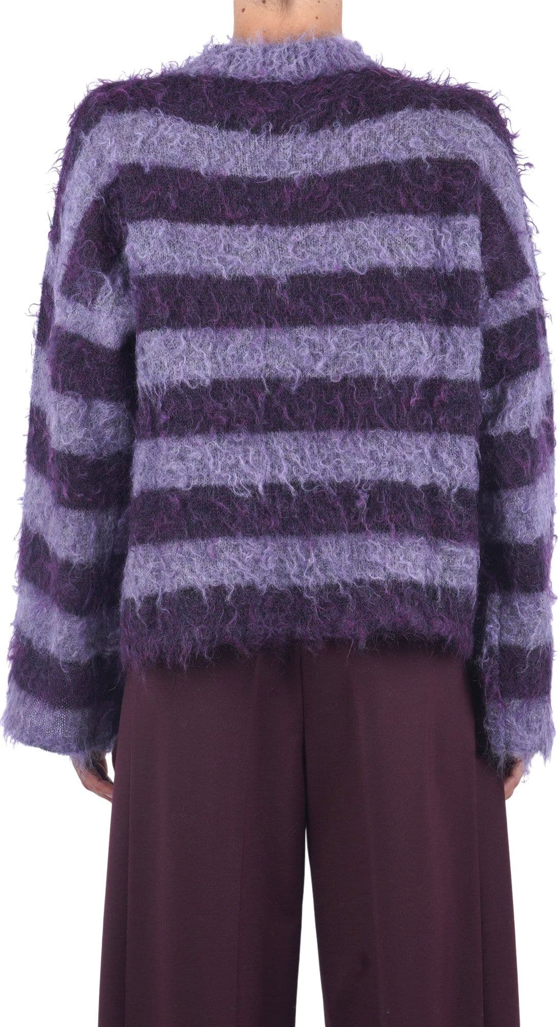 SOLOTRE Solotre - Maglia - 480507 - Fantasia viola - 5