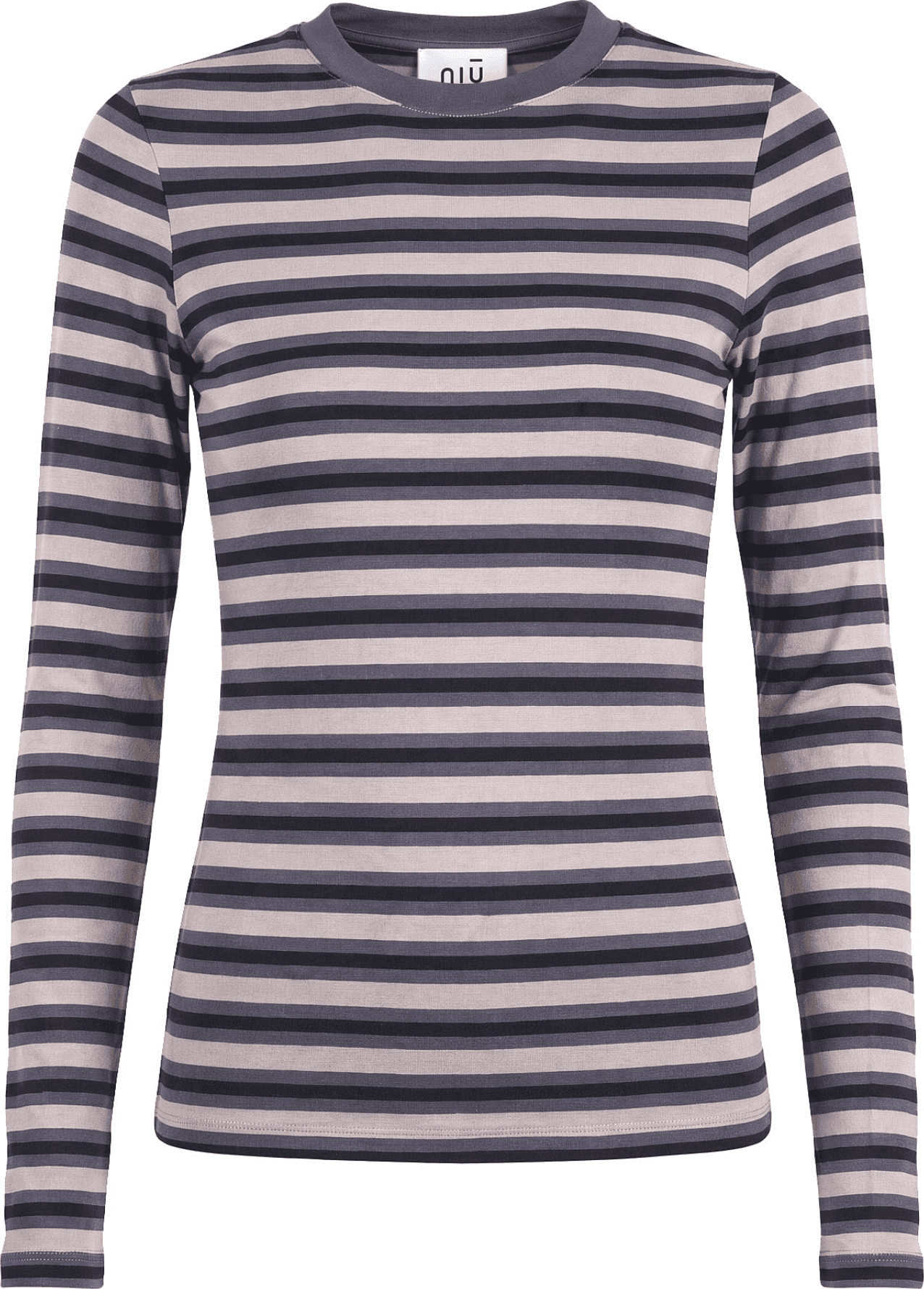 NIU  - T-shirt - 480649 - Beige/Grigio - 7