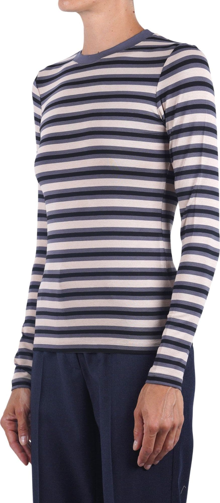 NIU  - T-shirt - 480649 - Beige/Grigio - 4