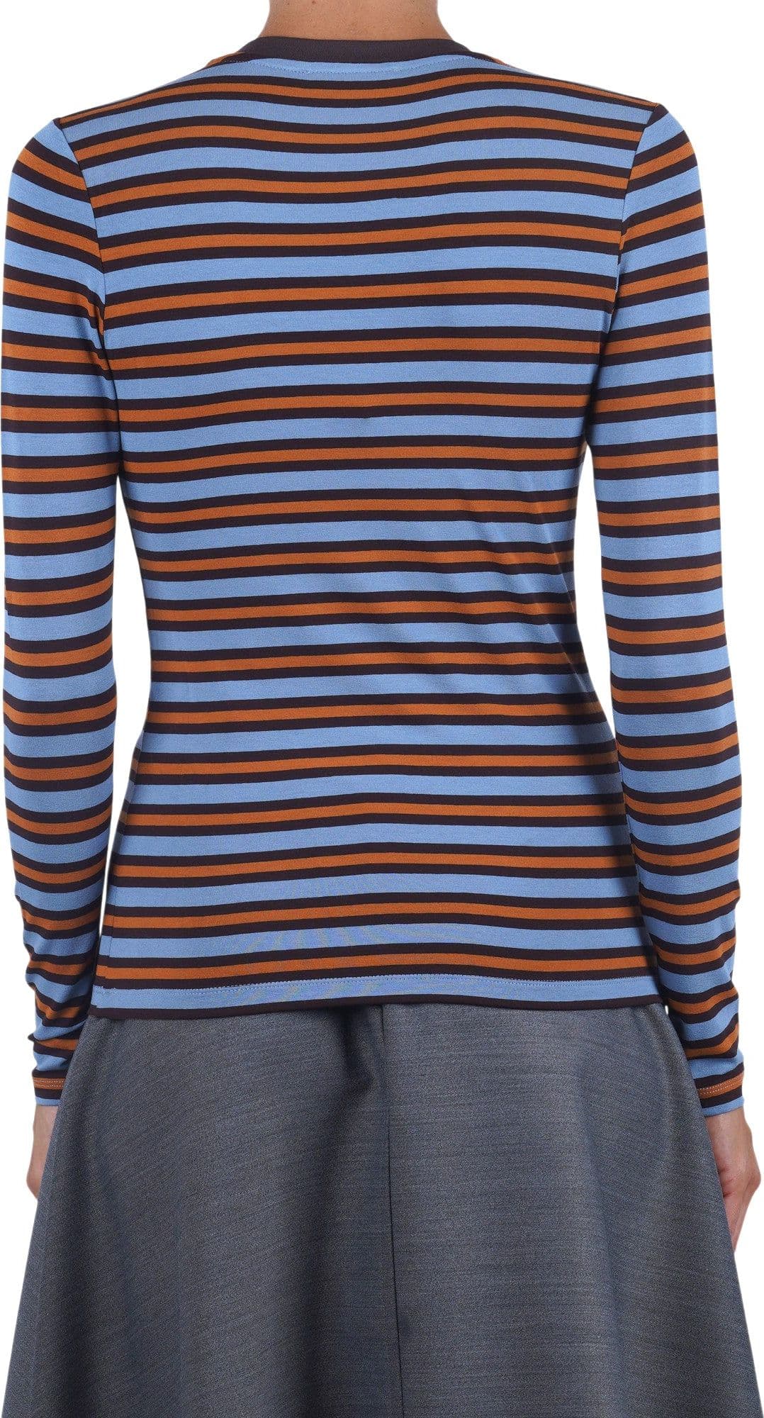 NIU  - T-shirt - 480649 - Azzurro/Ruggine - 5