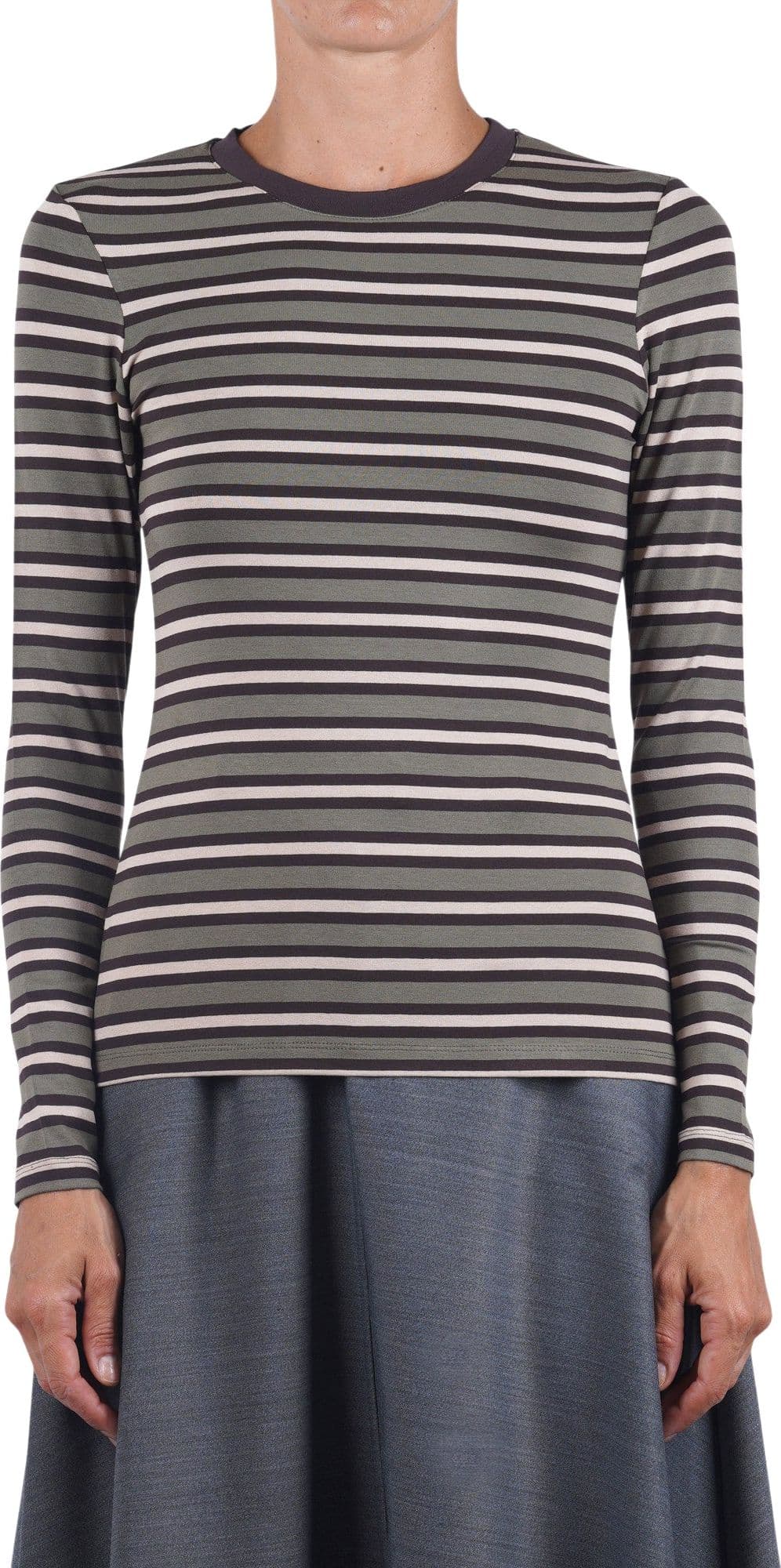 NIU  - T-shirt - 480649 - Beige/Militare - 3