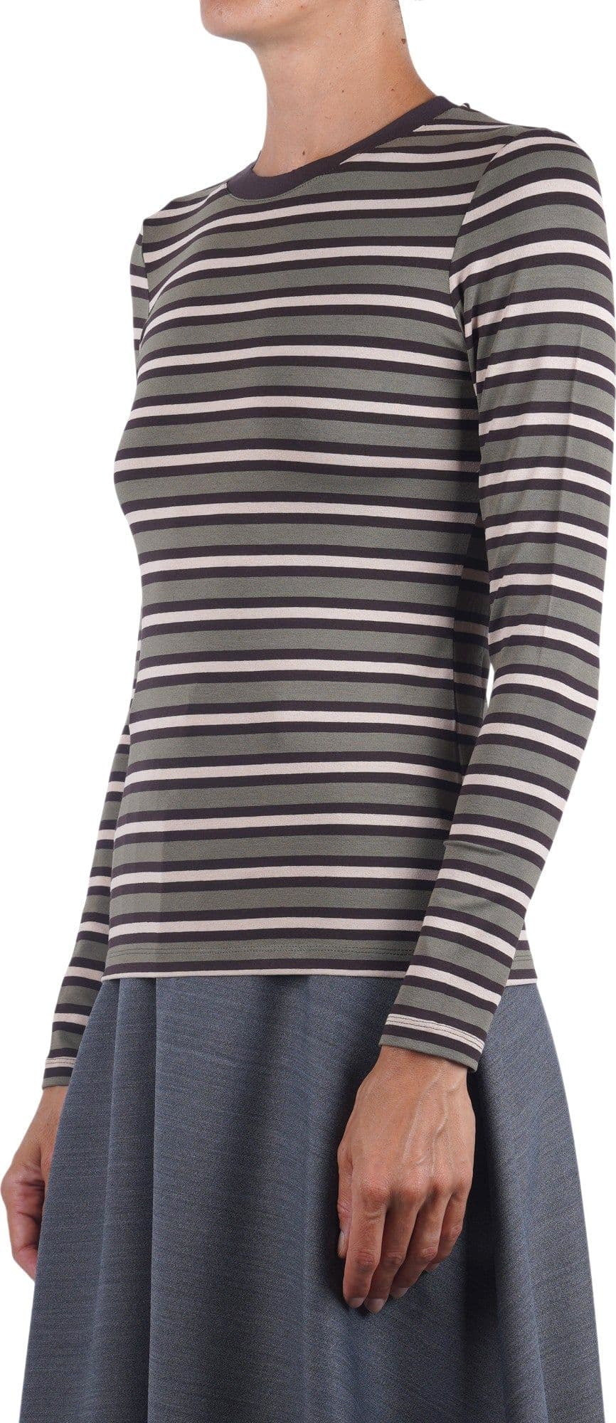NIU  - T-shirt - 480649 - Beige/Militare - 4