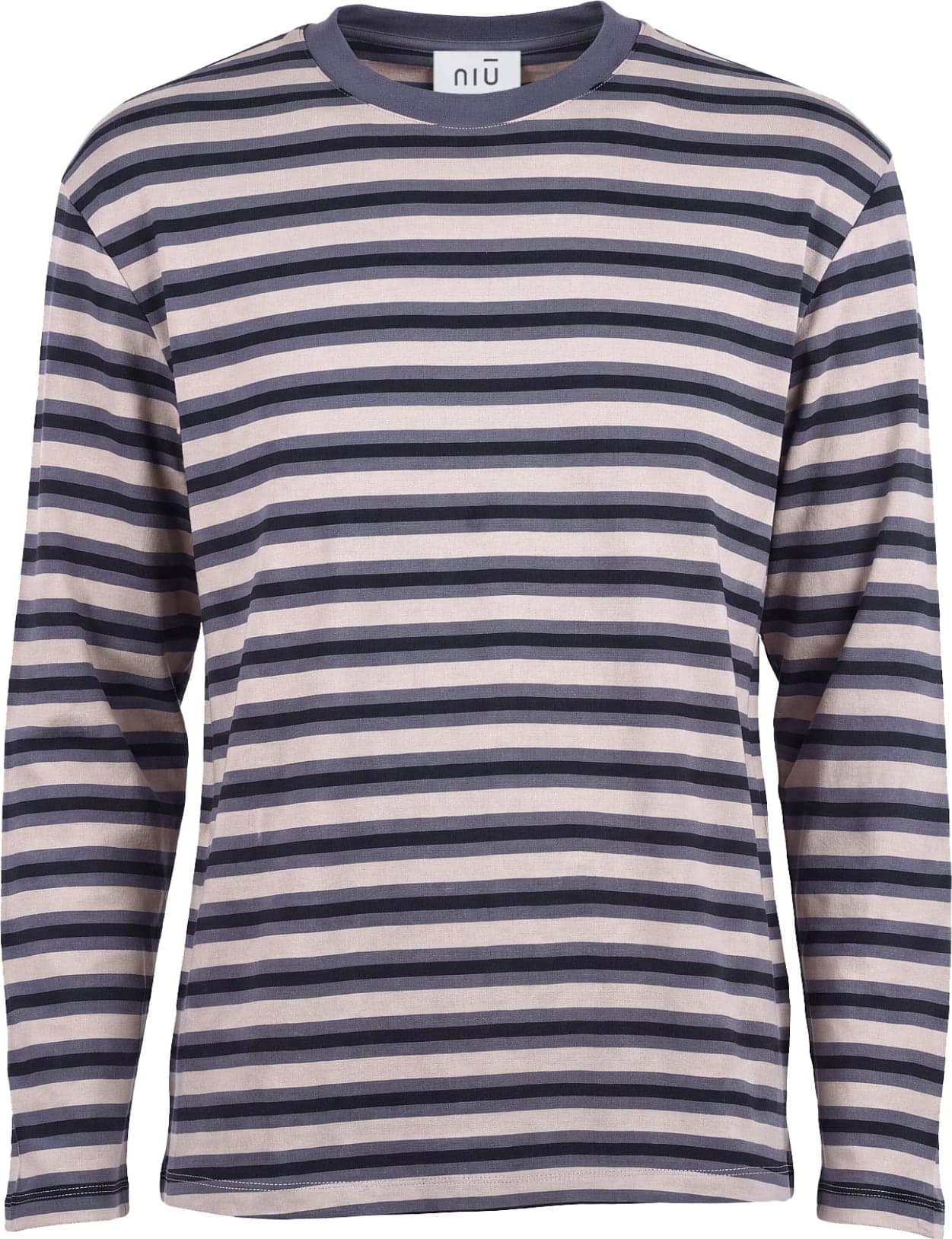 NIU  - T-shirt - 480651 - Beige/Grigio