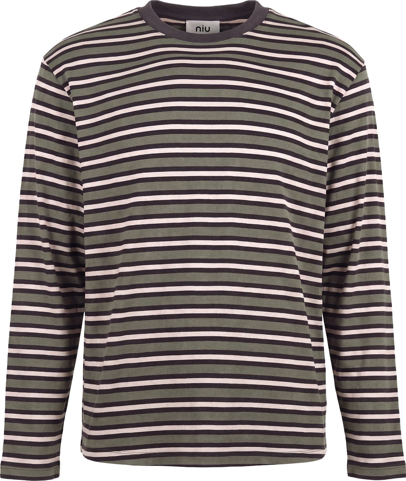NIU  - T-shirt - 480651 - Beige/Militare