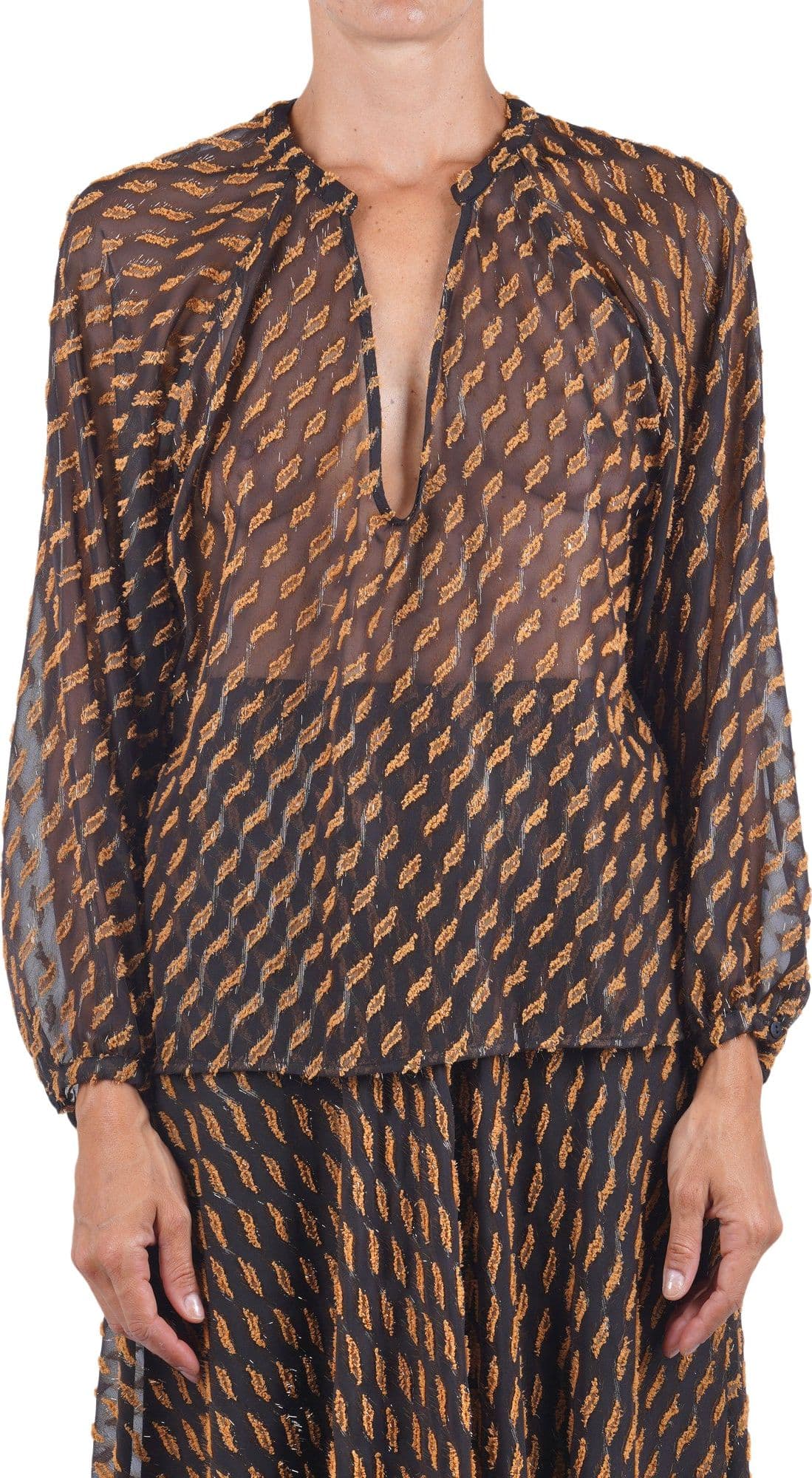 NIU  - Blusa - 480655 - Fantasia Ocra - 3