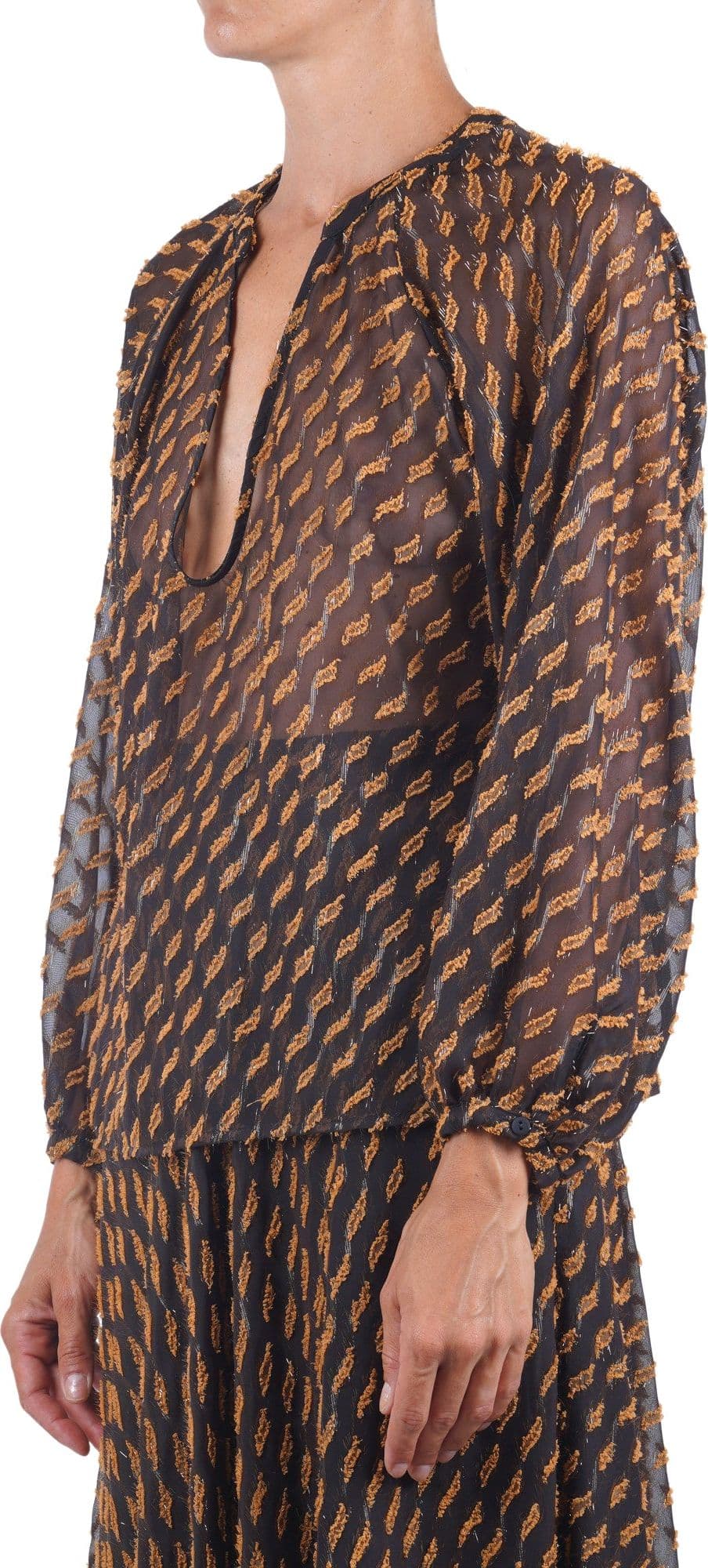 NIU  - Blusa - 480655 - Fantasia Ocra - 4