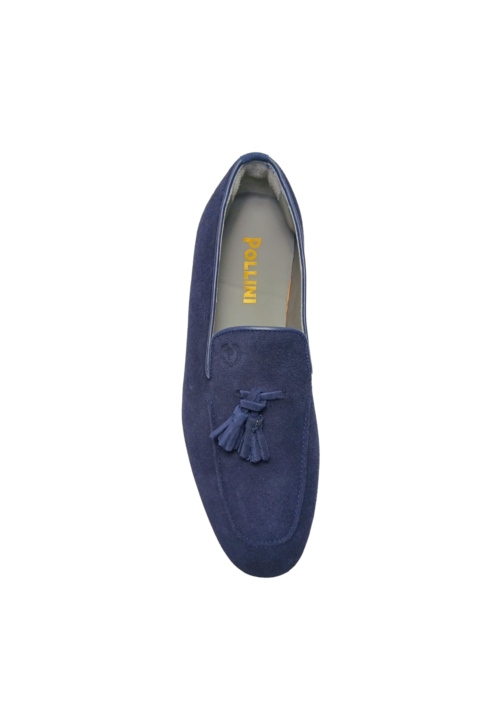 POLLINI PB10062M9ECAM750 Pollini Uomo Camoscio Blu - 3