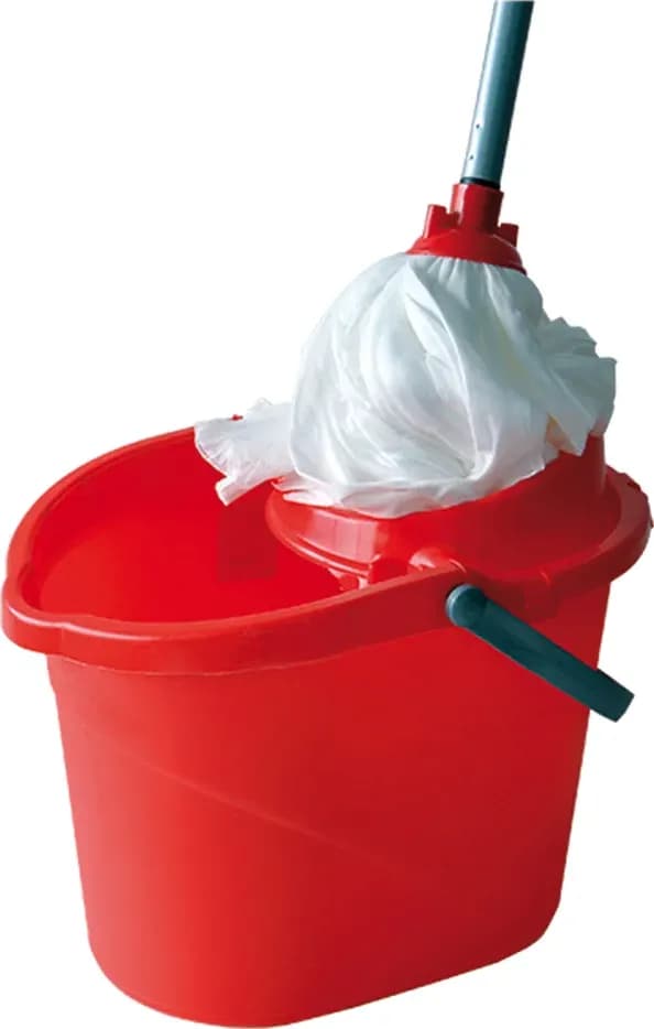 SECCHIO LAVAPAVIMENTI CON STRIZZATOIO E MOCIO DA 15 L - DFL 803637