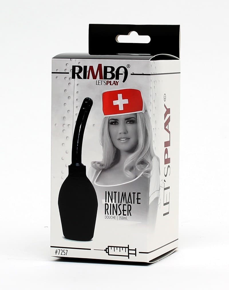 Rimba doccia 350 ml Anale Vaginale Ugello Flessibile Nero - 7