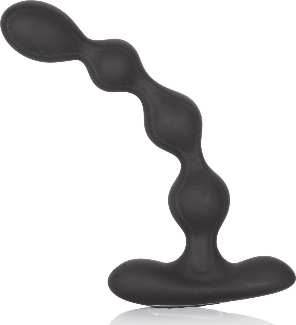 Plug anale Eclipse 16 cm flessibile a perle  12 funzioni silicone nero USB - 9