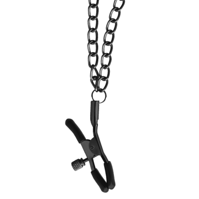 Pinze per capezzoli premium BENGME nere ideale per giochi BDSM fetish bondage - 2
