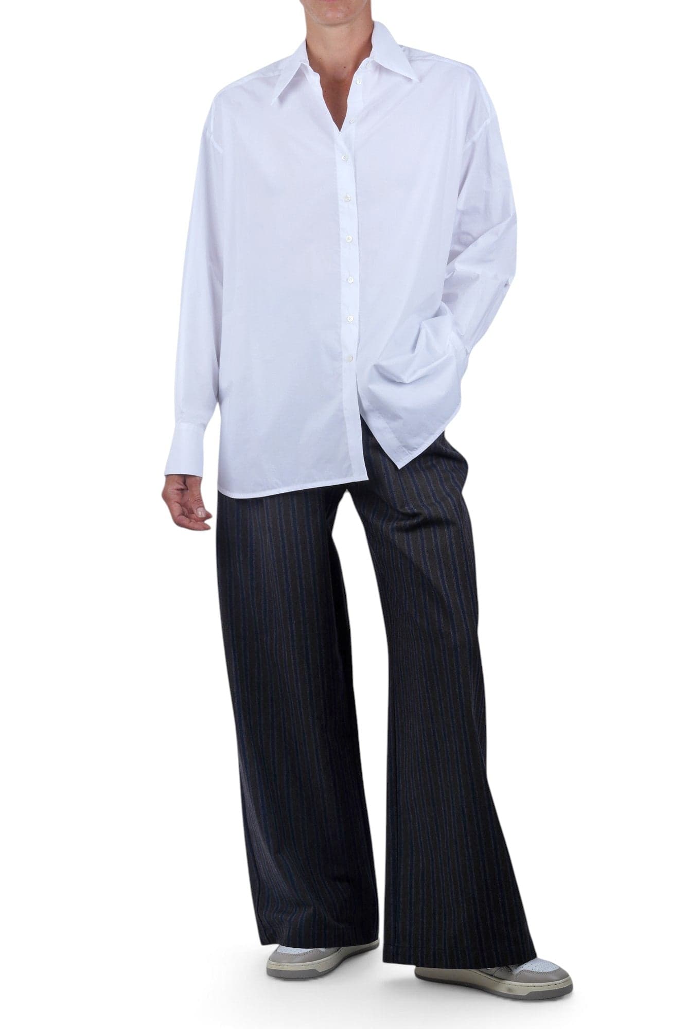 OTTOD'AME Ottod'ame - Pantalone - 480331 - Blu/Marrone - 2