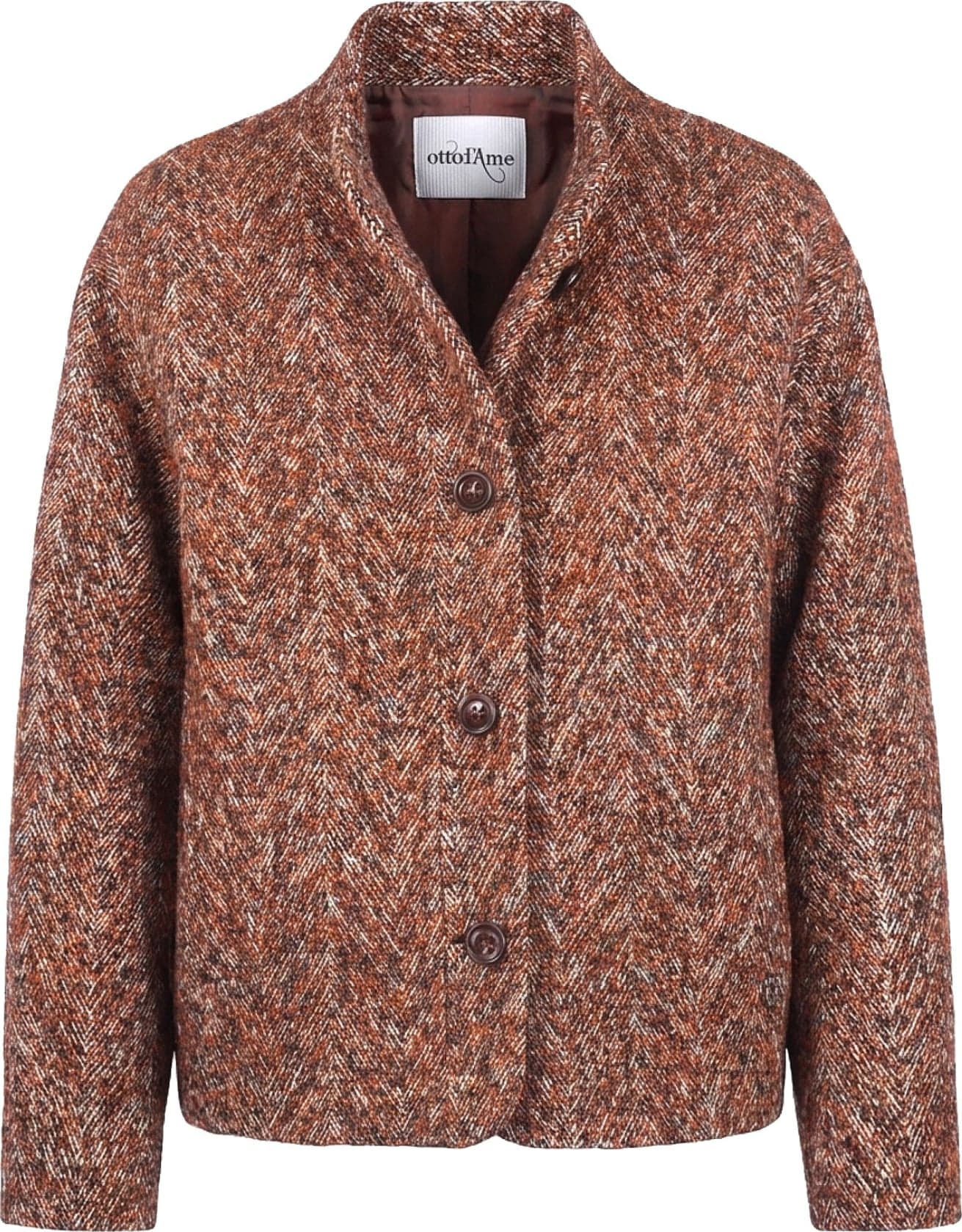 OTTOD'AME Ottod'ame - Cappotto - 480351 - Fantasia Ruggine - 7