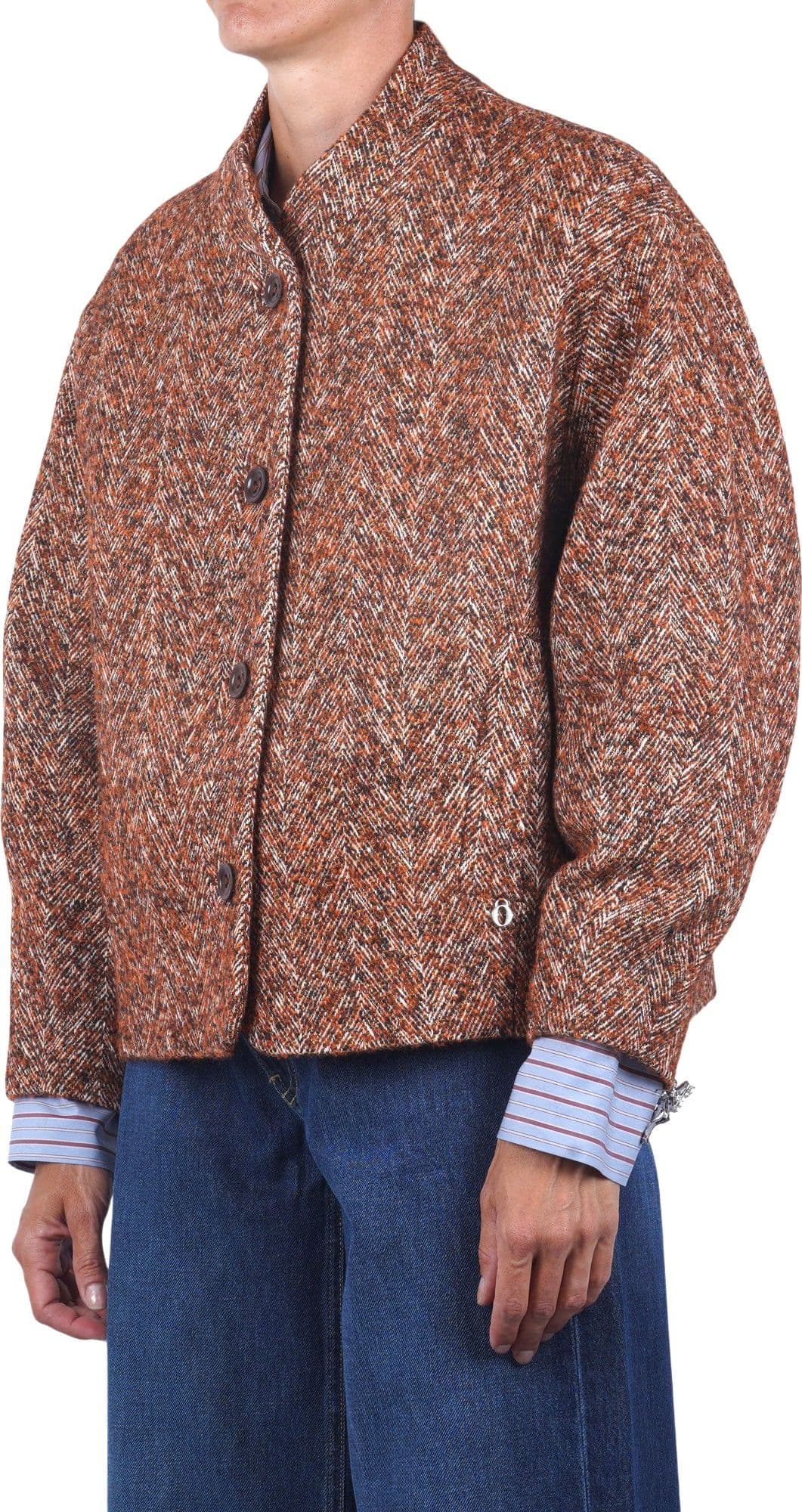 OTTOD'AME Ottod'ame - Cappotto - 480351 - Fantasia Ruggine - 4