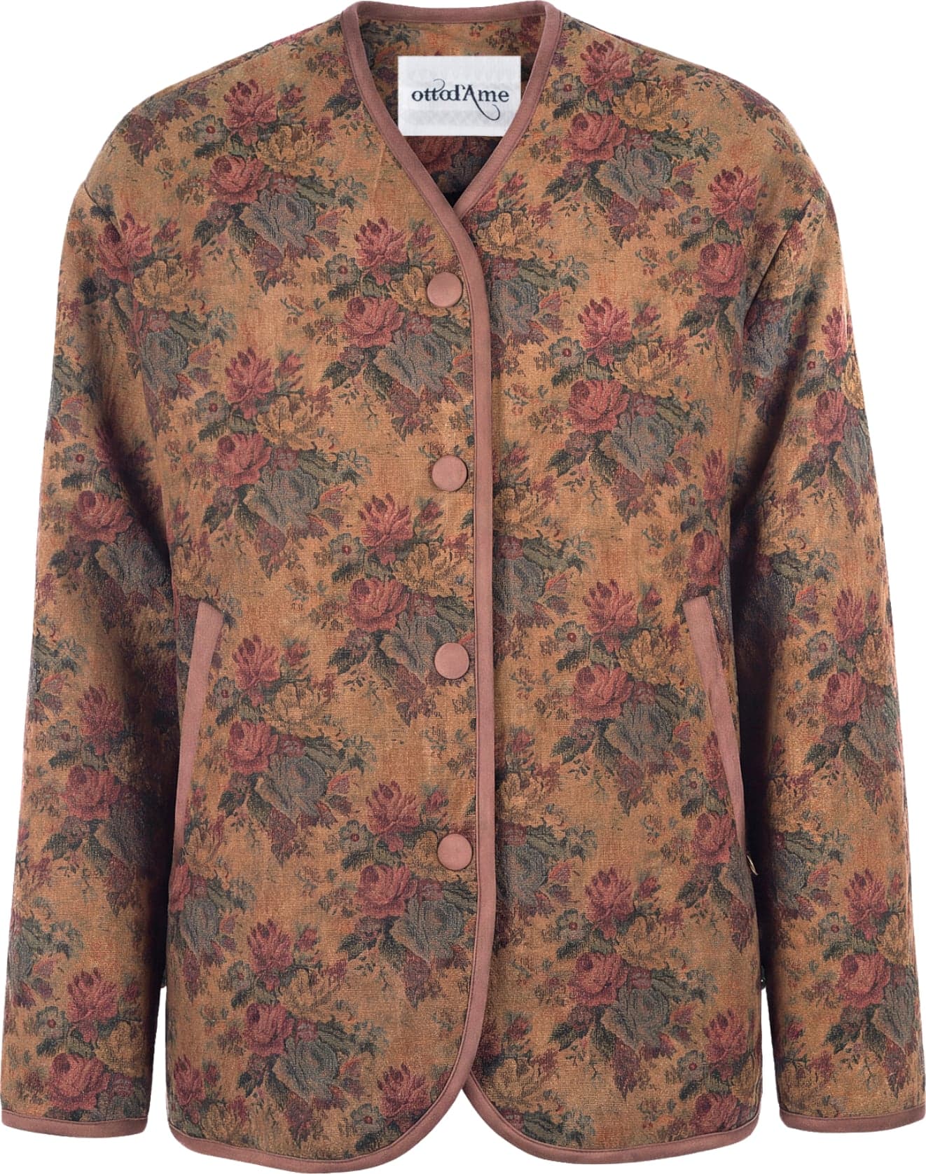 OTTOD'AME Ottod'ame - Cappotto - 480352 - Fantasia Ruggine - 7