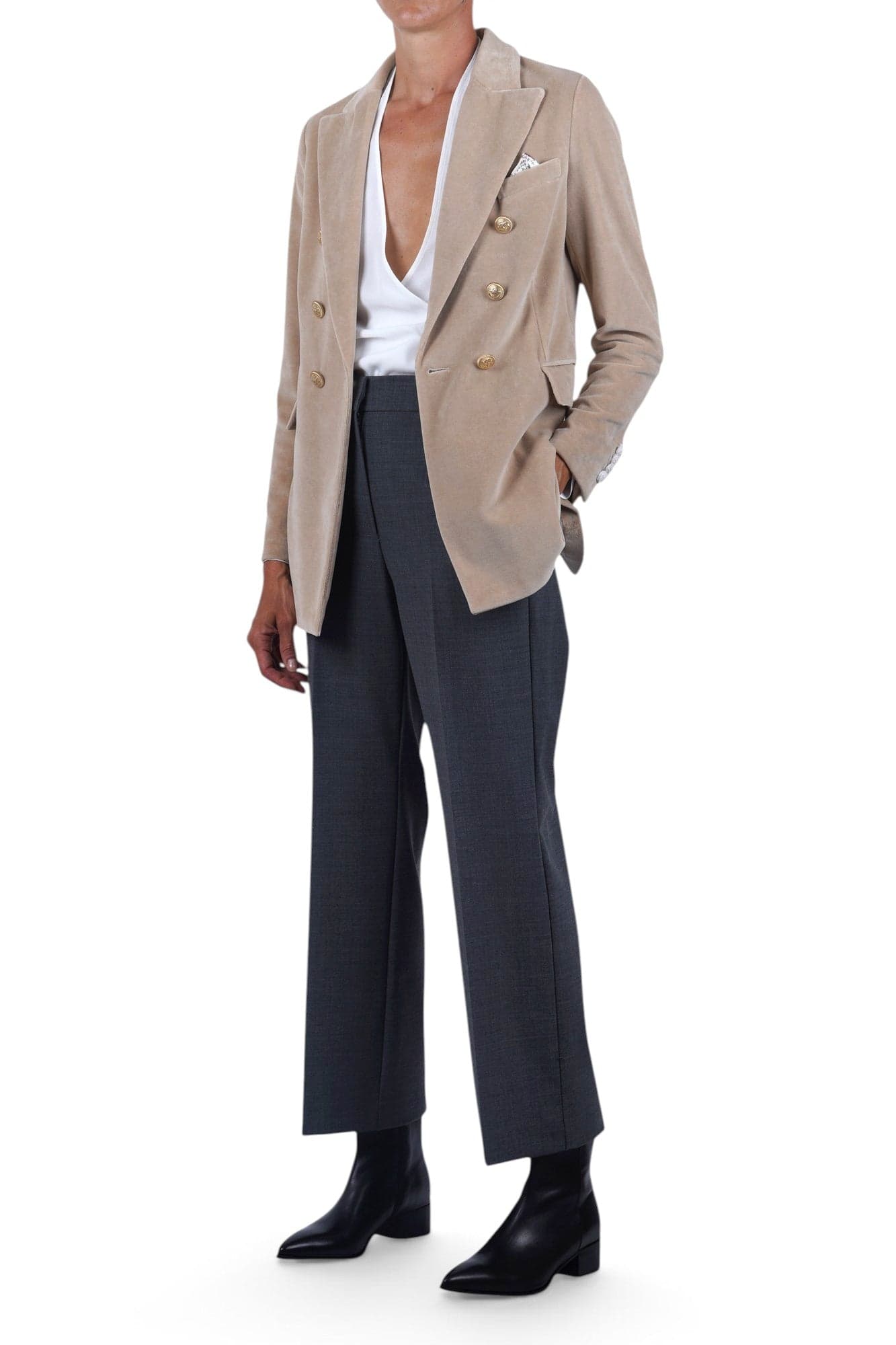 OTTOD'AME Ottod'ame - Pantalone - 480321 - Grigio - 2