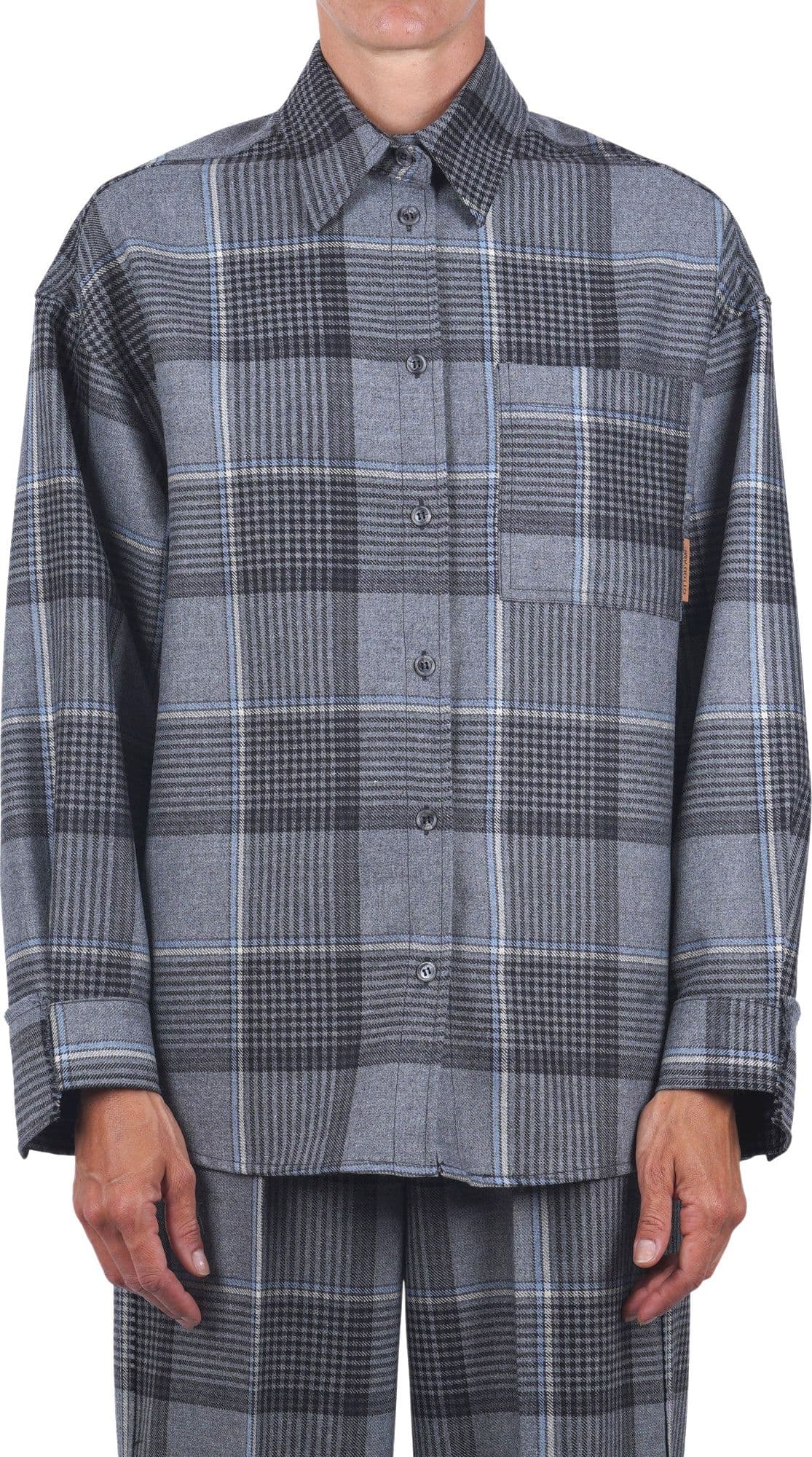 OTTOD'AME Ottod'ame - Camicia - 480357 - Fantasia Grigio - 3