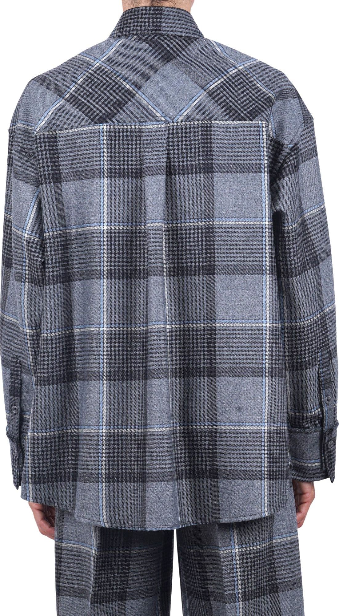 OTTOD'AME Ottod'ame - Camicia - 480357 - Fantasia Grigio - 5