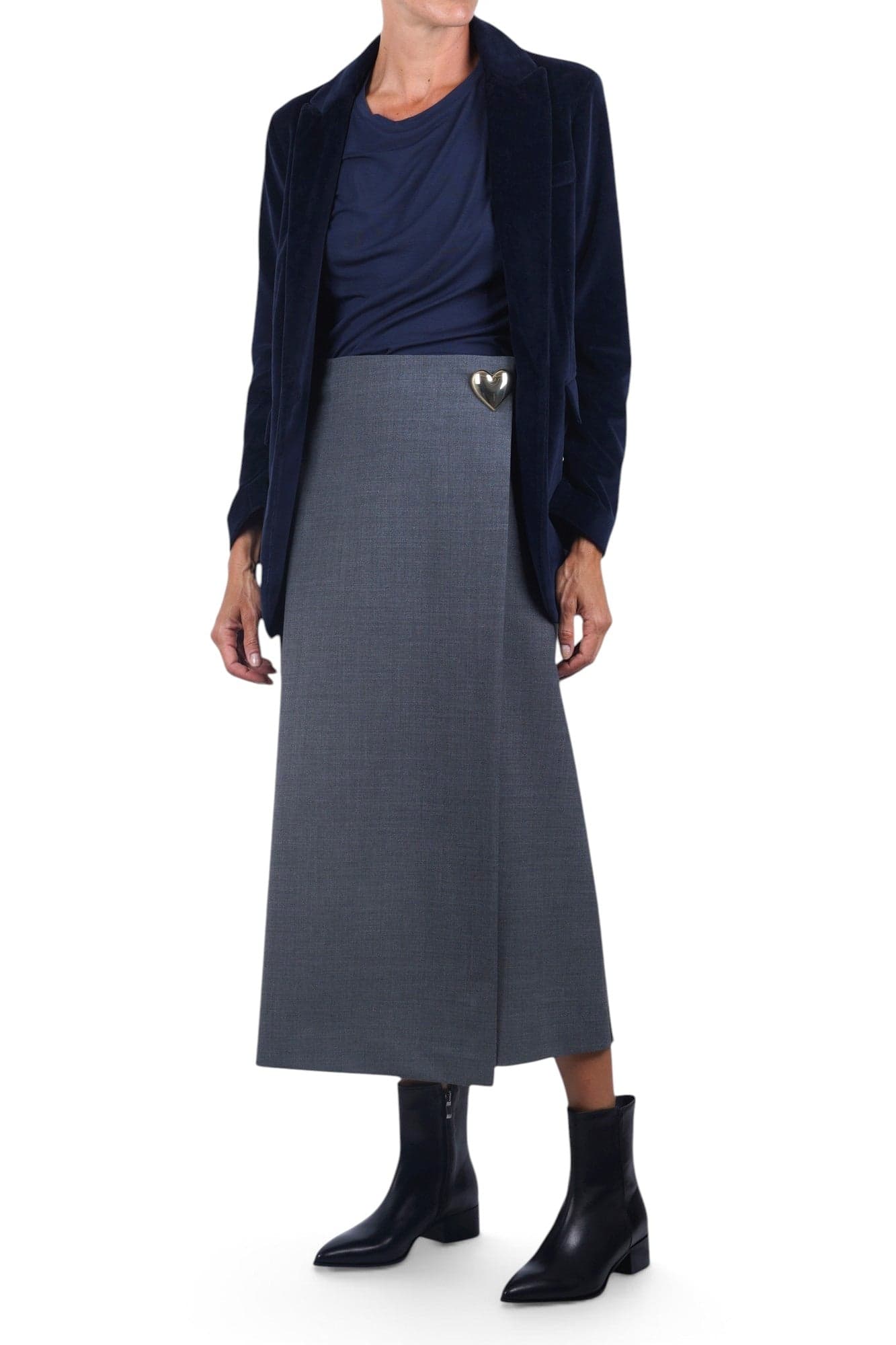 OTTOD'AME Ottod'ame - Gonna - 480323 - Grigio - 2