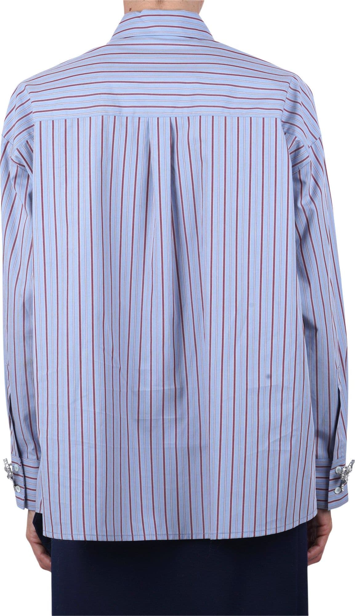 OTTOD'AME Ottod'ame - Camicia - 480363 - Azzurro/Rosso - 5
