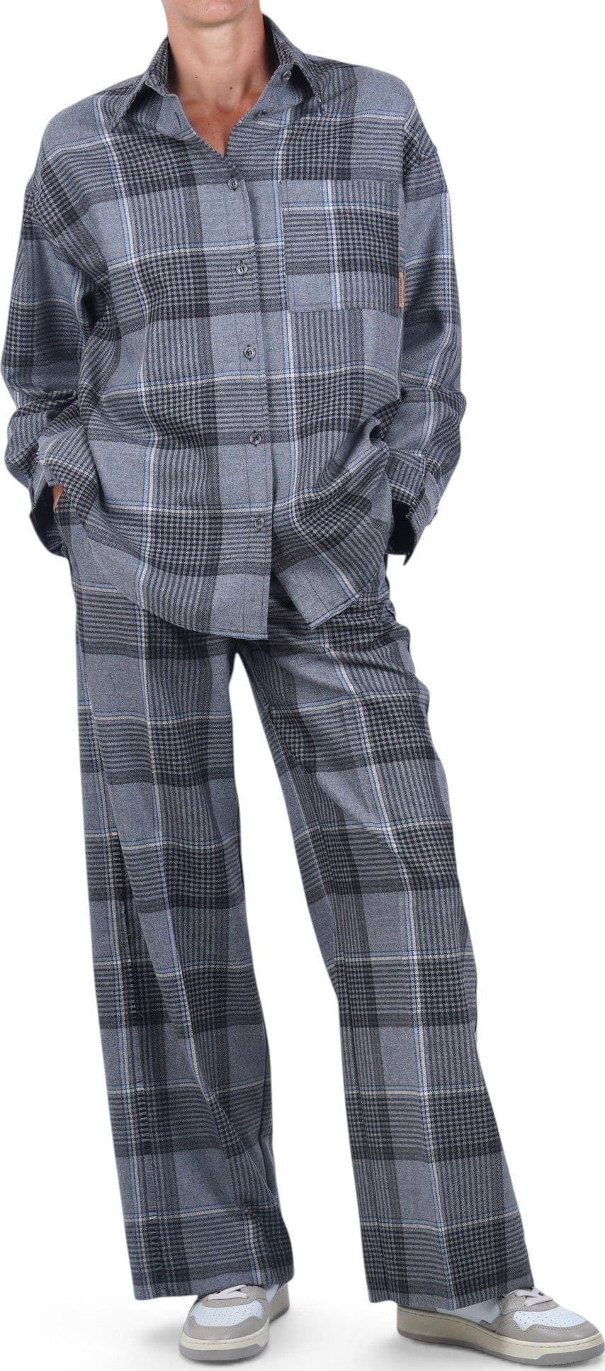 OTTOD'AME Ottod'ame - Pantalone - 480358 - Fantasia Grigio - 2